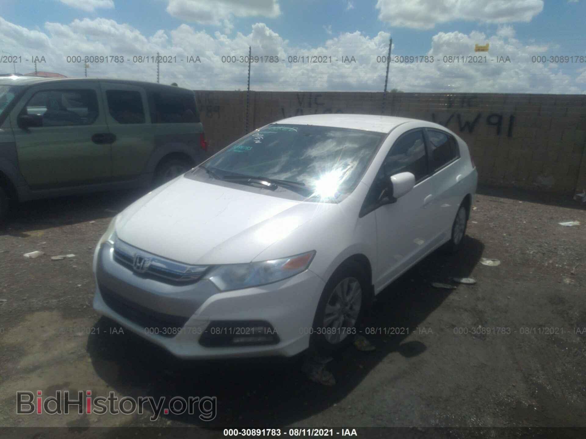 2012 HONDA INSIGHT - VIN: JHMZE2H72CS000563 - Фото 2