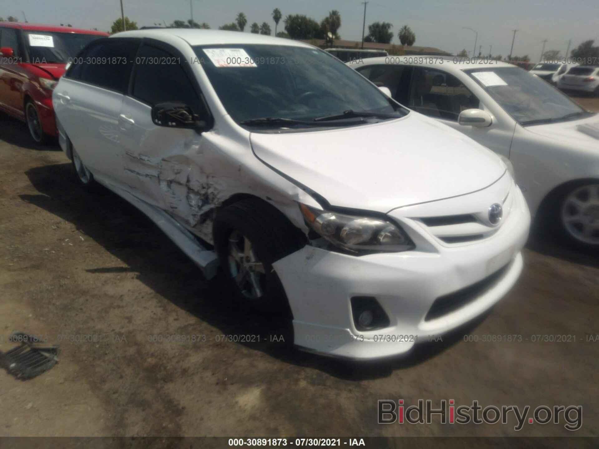 Photo 2T1BU4EE6CC810882 - TOYOTA COROLLA 2012