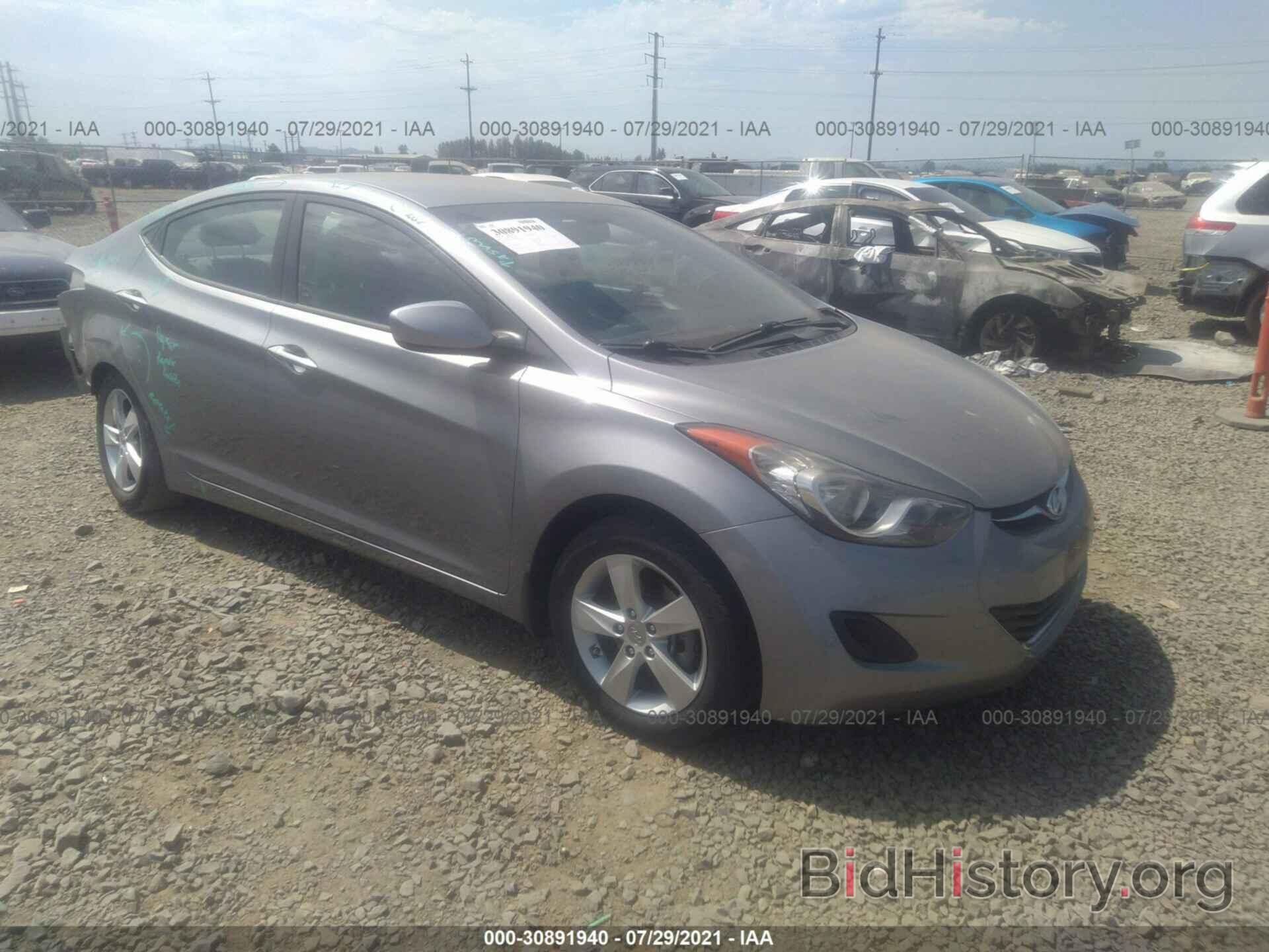 Photo KMHDH4AE4DU939044 - HYUNDAI ELANTRA 2013