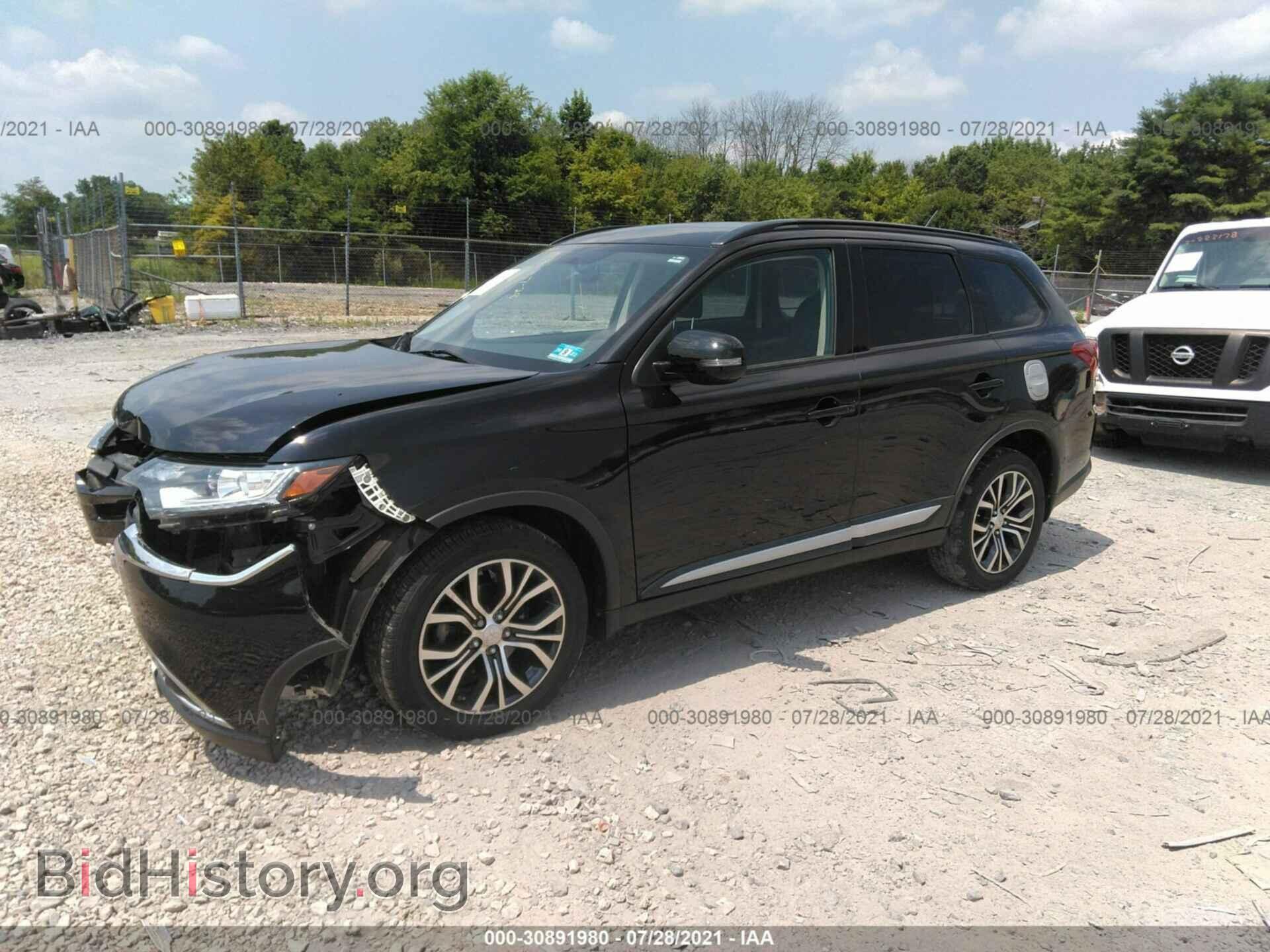 2016 MITSUBISHI OUTLANDER - VIN: JA4AZ3A31GZ008564 - Фото 2