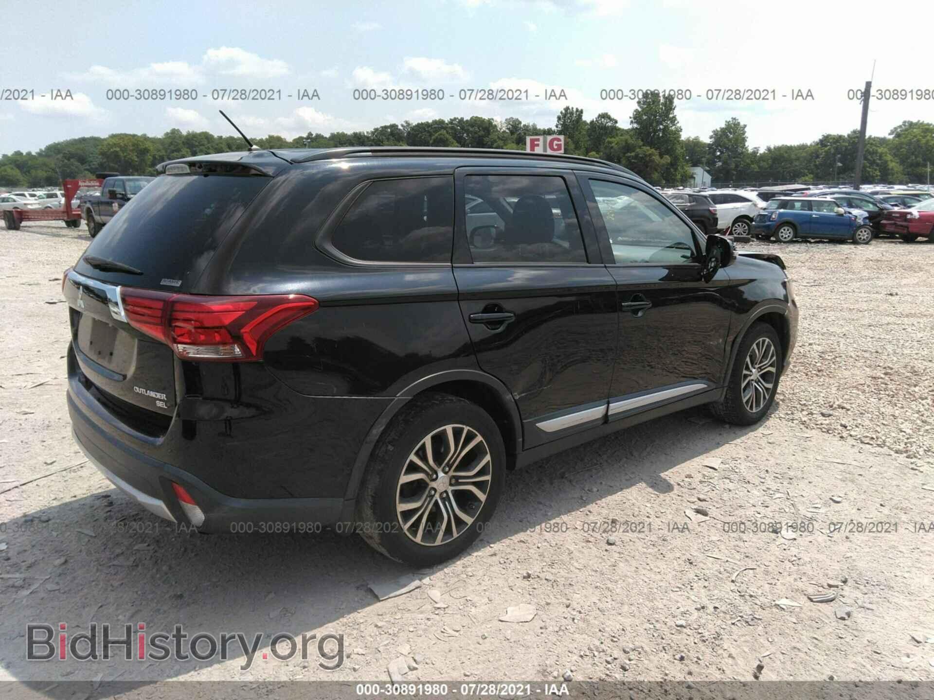 2016 MITSUBISHI OUTLANDER - VIN: JA4AZ3A31GZ008564 - Фото 4