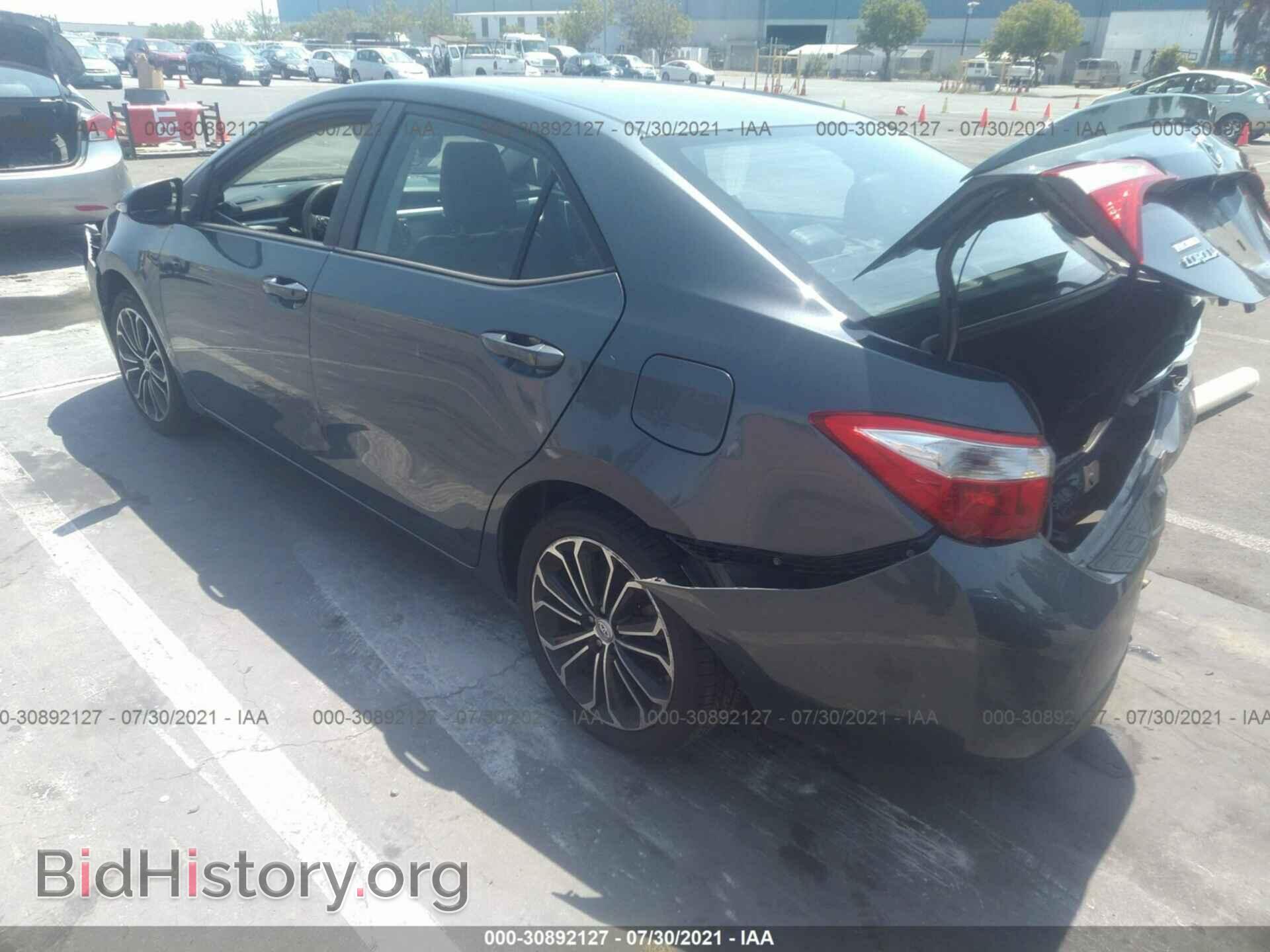 2014 TOYOTA COROLLA - VIN: 2T1BURHE8EC171710 - Фото 3