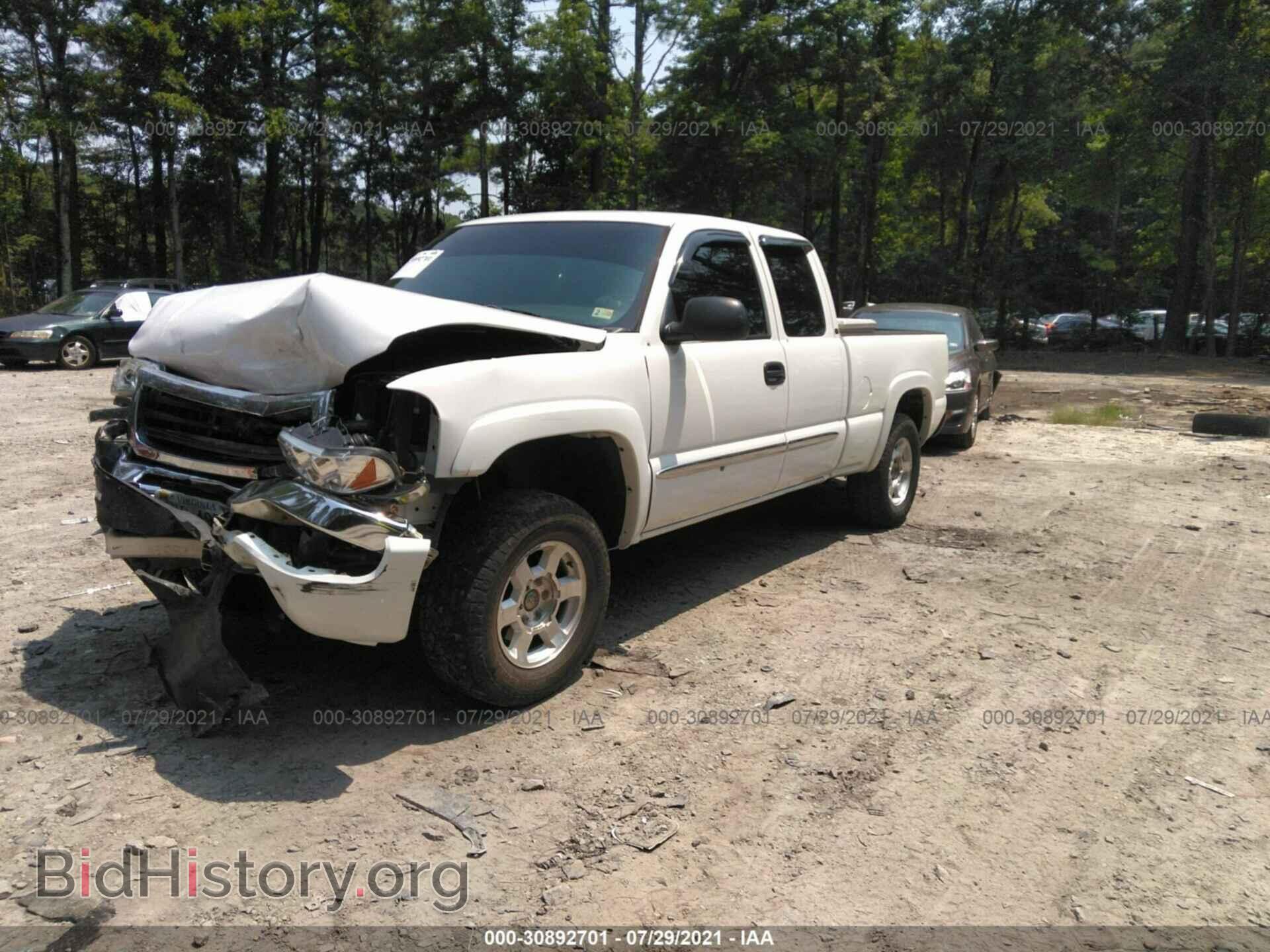 2006 GMC SIERRA 1500 - VIN: 1GTEK19B76Z214014 - Фото 2