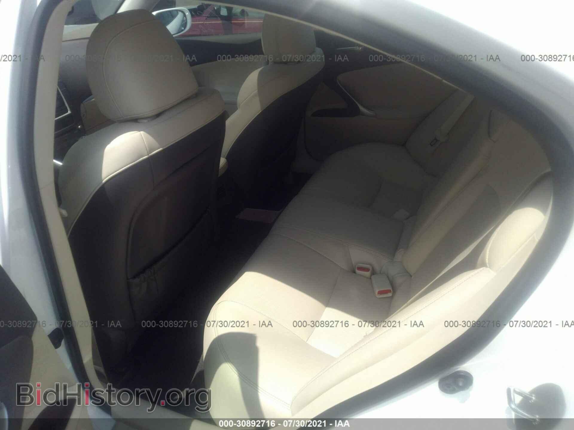 2012 LEXUS IS 250 - VIN: JTHCF5C26C5058190 - Фото 8