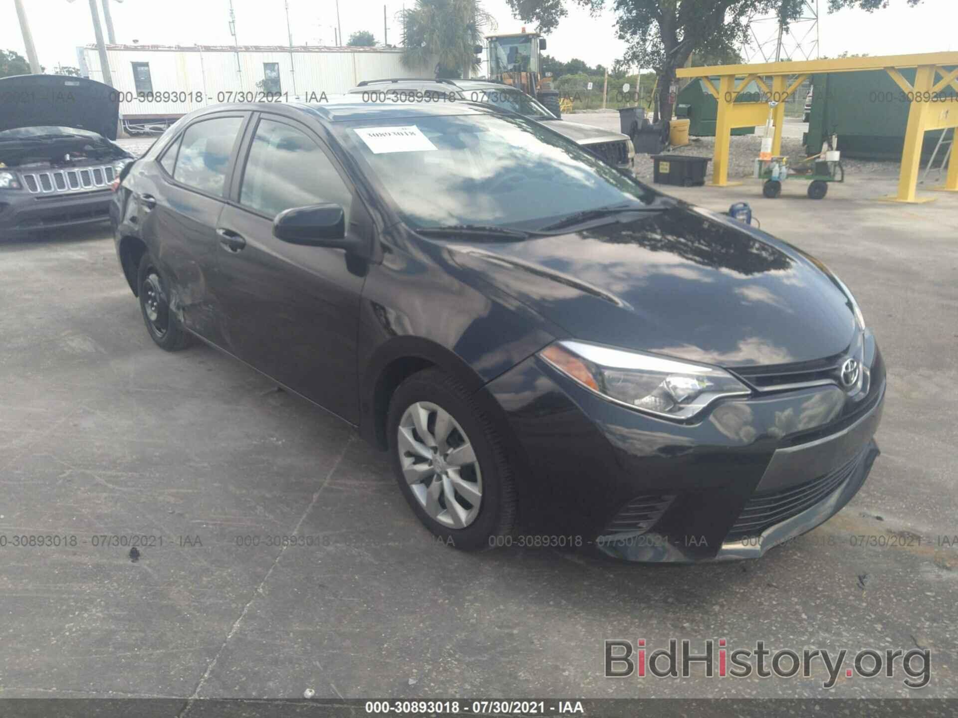 Photo 2T1BURHE9FC478028 - TOYOTA COROLLA 2015