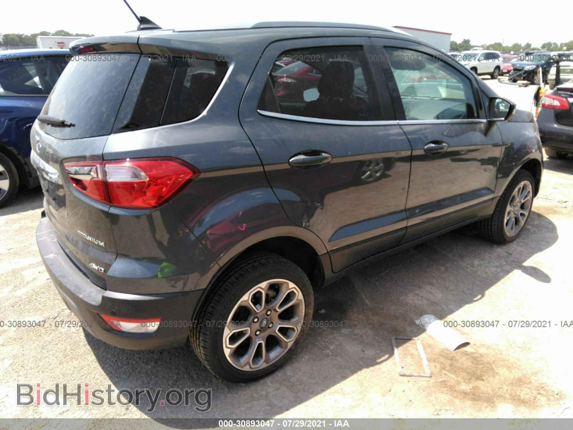 2019 FORD ECOSPORT - VIN: MAJ6S3KL6KC294282 - Фото 4
