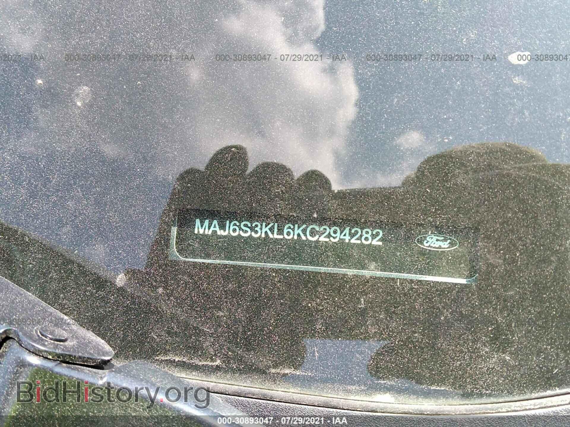 2019 FORD ECOSPORT - VIN: MAJ6S3KL6KC294282 - Фото 9