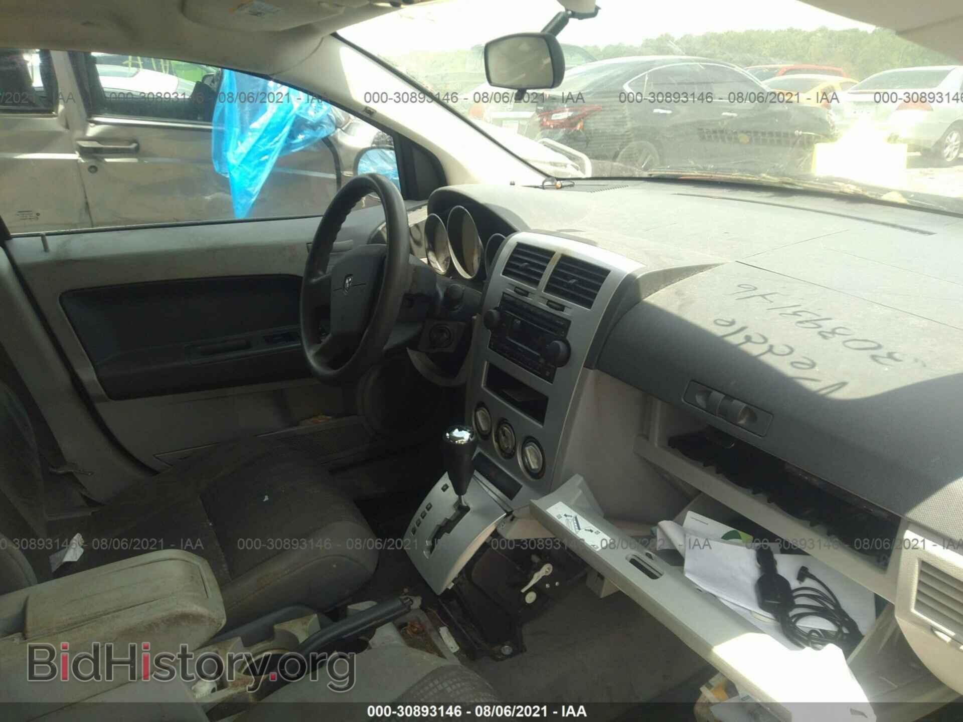 2007 DODGE CALIBER - VIN: 1B3HB48B07D520116 - Фото 5