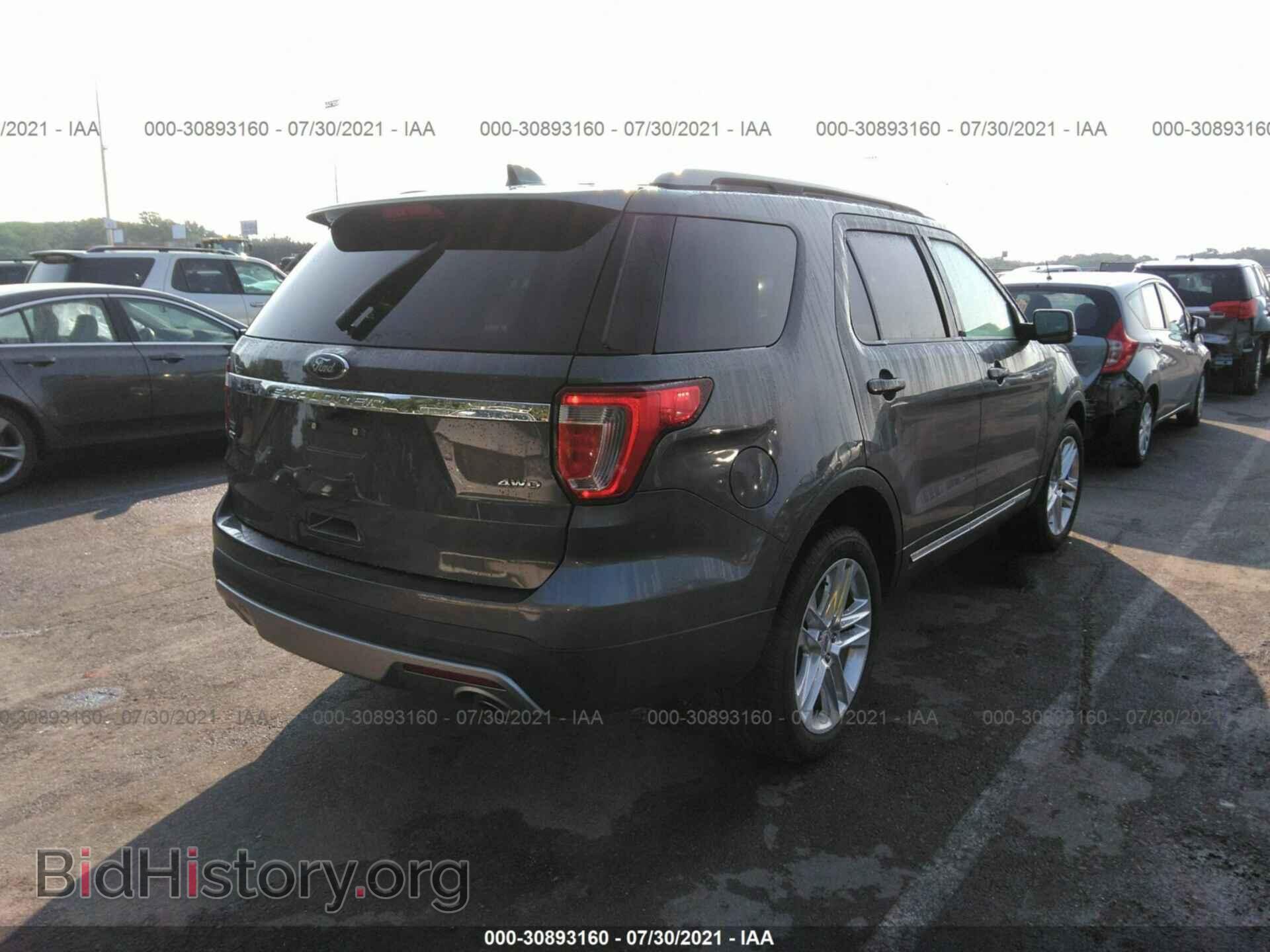 2017 FORD EXPLORER - VIN: 1FM5K8D8XHGA53396 - Фото 4