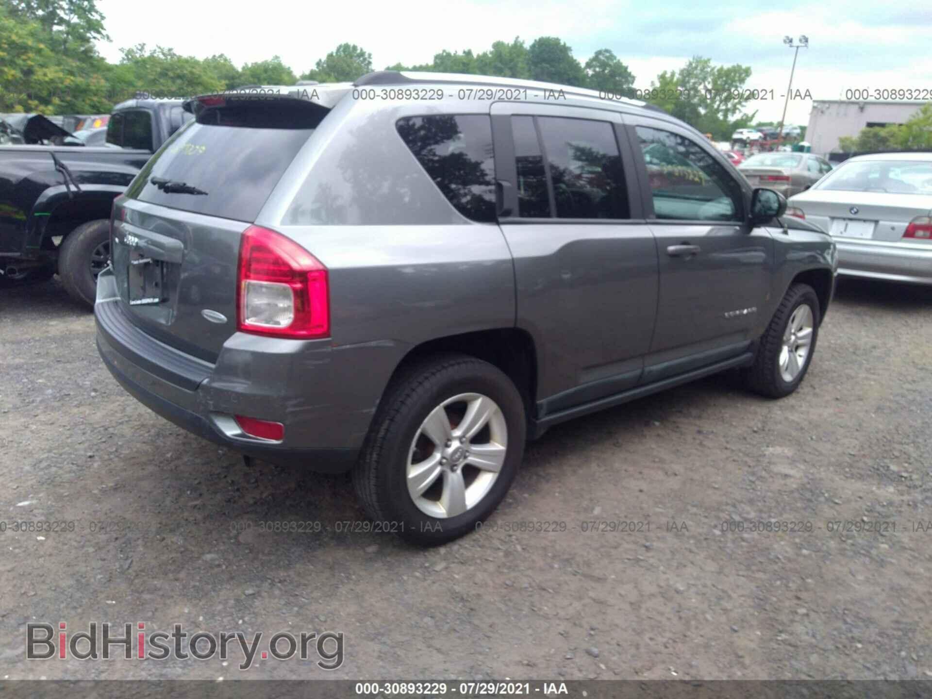 2011 JEEP COMPASS - VIN: 1J4NF1FB0BD277210 - Фото 4