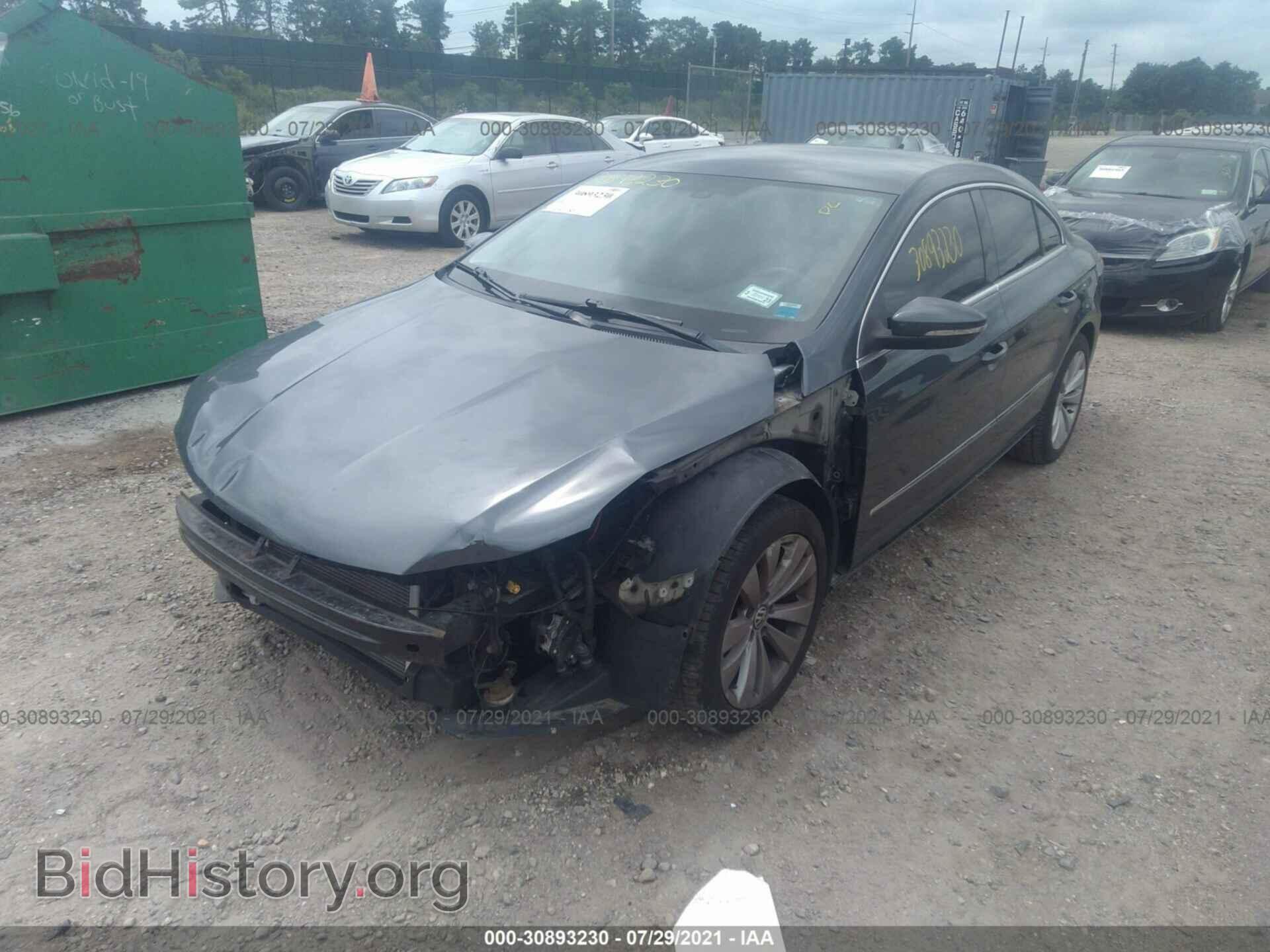 2012 VOLKSWAGEN CC - VIN: WVWMP7AN8CE512211 - Фото 2