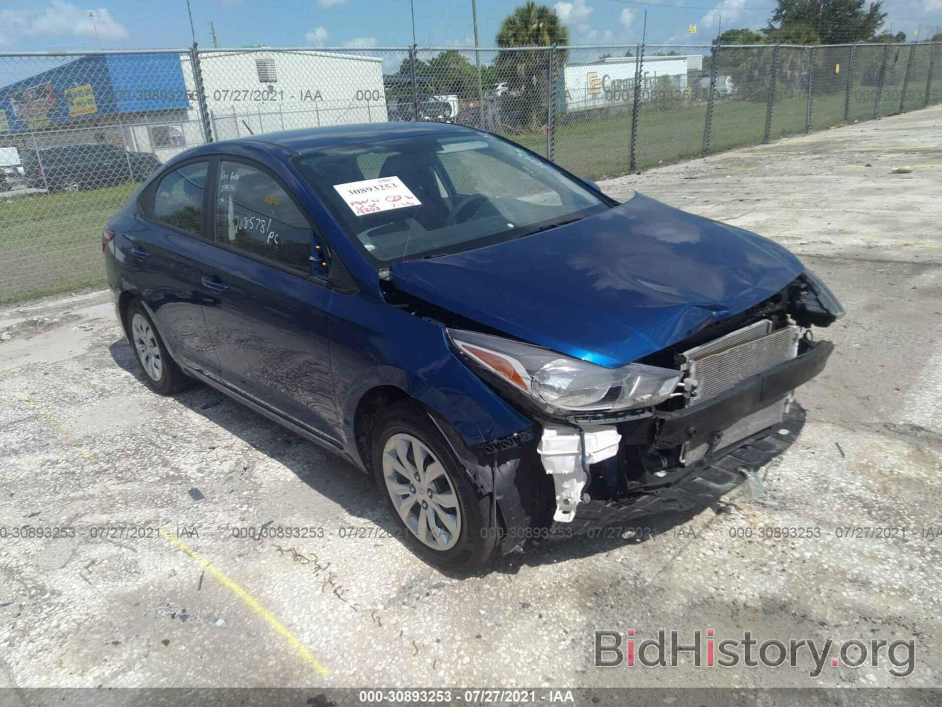 Photo 3KPC24A32KE059570 - HYUNDAI ACCENT 2019