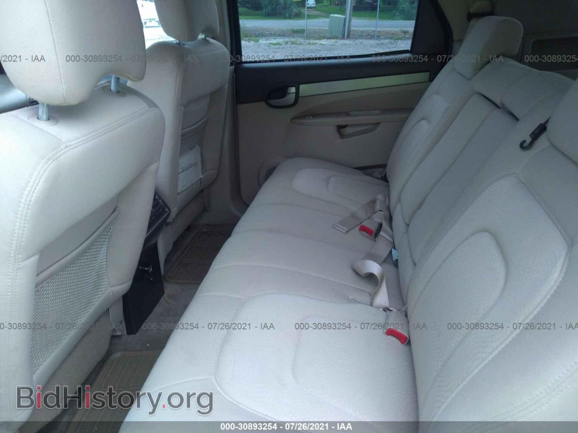 2006 BUICK RENDEZVOUS - VIN: 3G5DA03L46S549293 - Photo 8