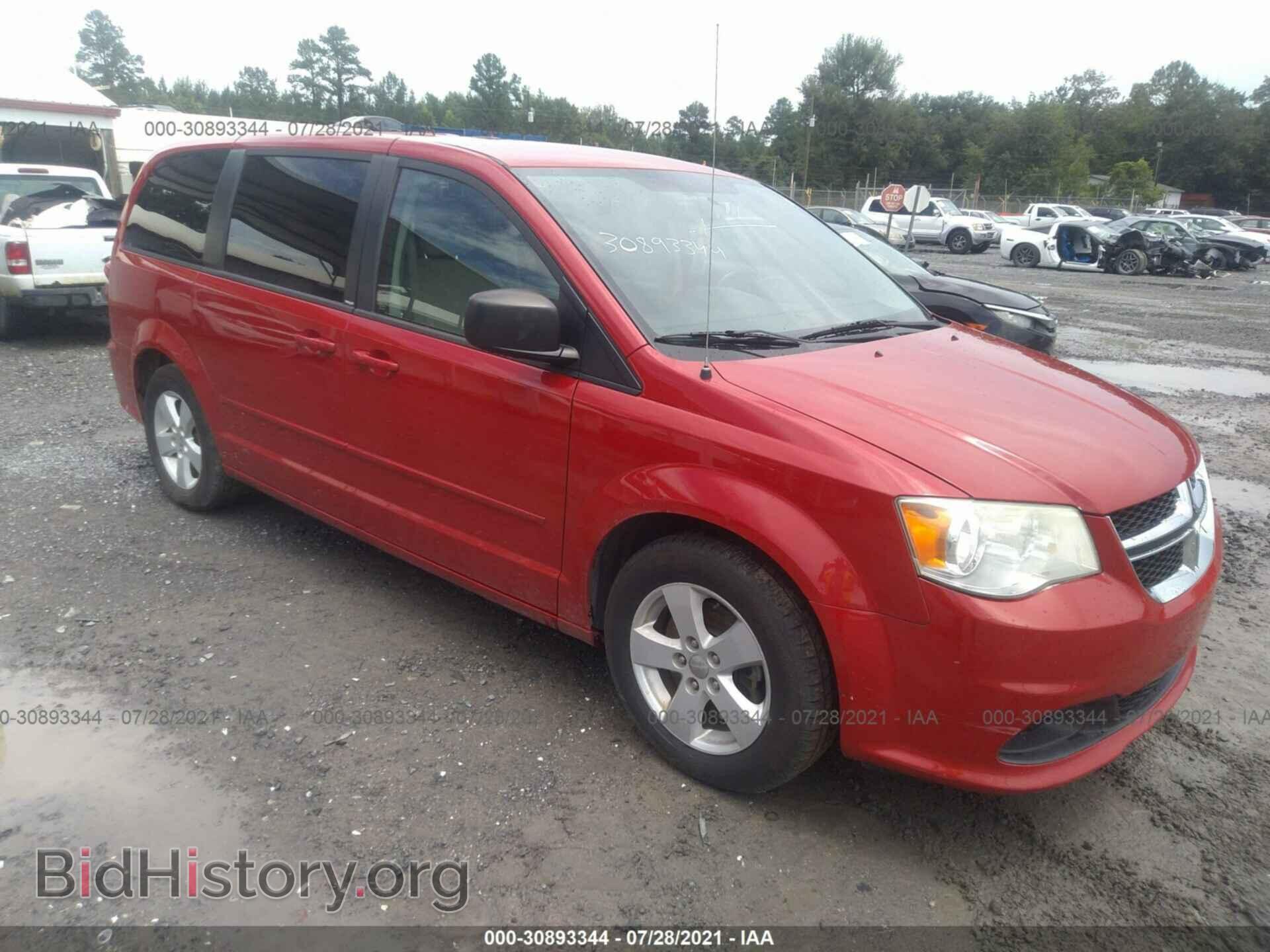 Photo 2C4RDGBG0DR719081 - DODGE GRAND CARAVAN 2013