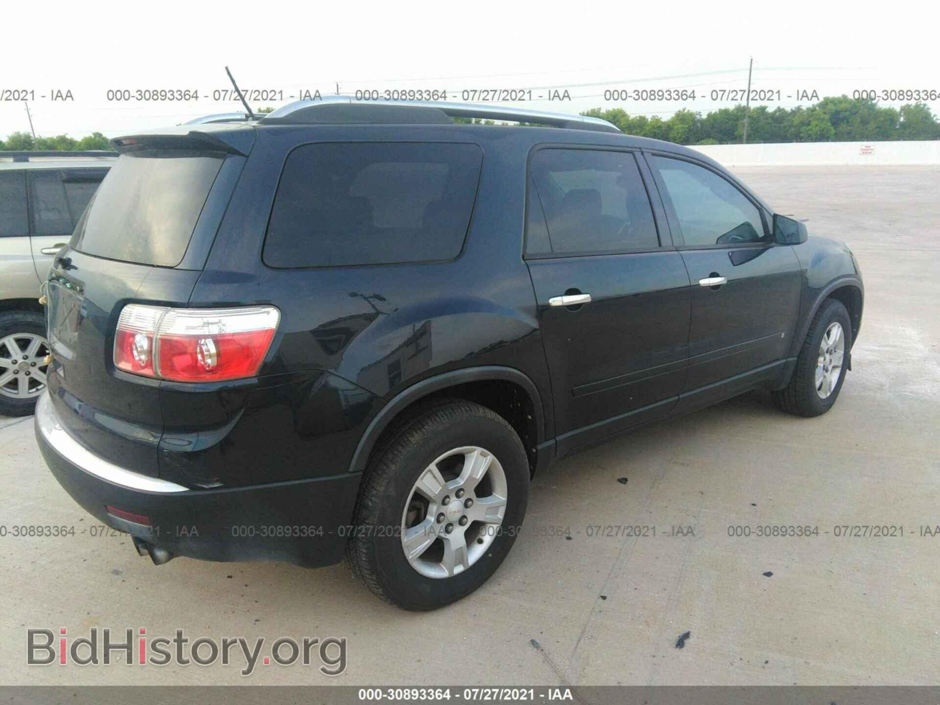 2009 GMC ACADIA - VIN: 1GKER13D49J201928 - Фото 4