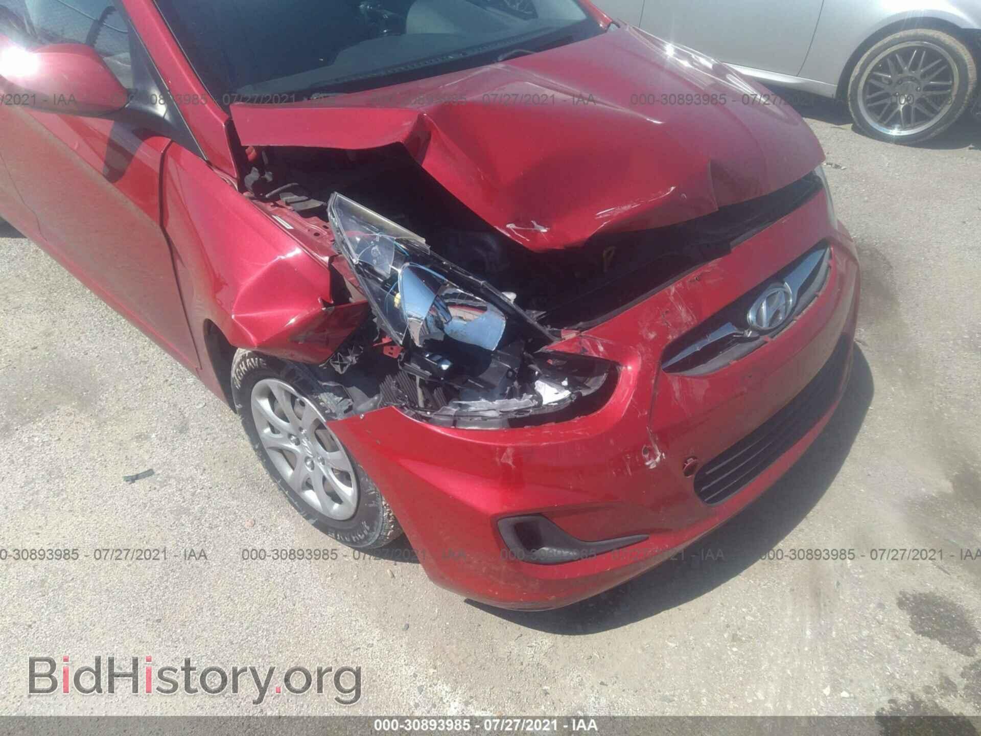 2013 HYUNDAI ACCENT - VIN: KMHCT4AE7DU537125 - Фото 6