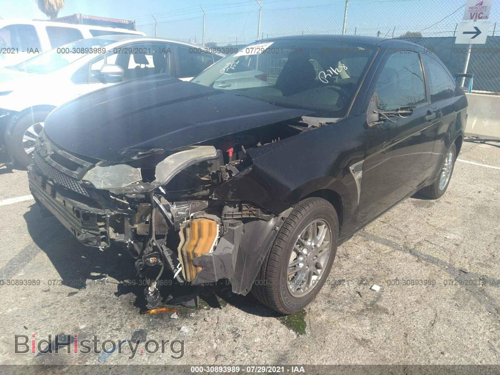 2008 FORD FOCUS - VIN: 1FAHP33N88W194363 - Фото 2
