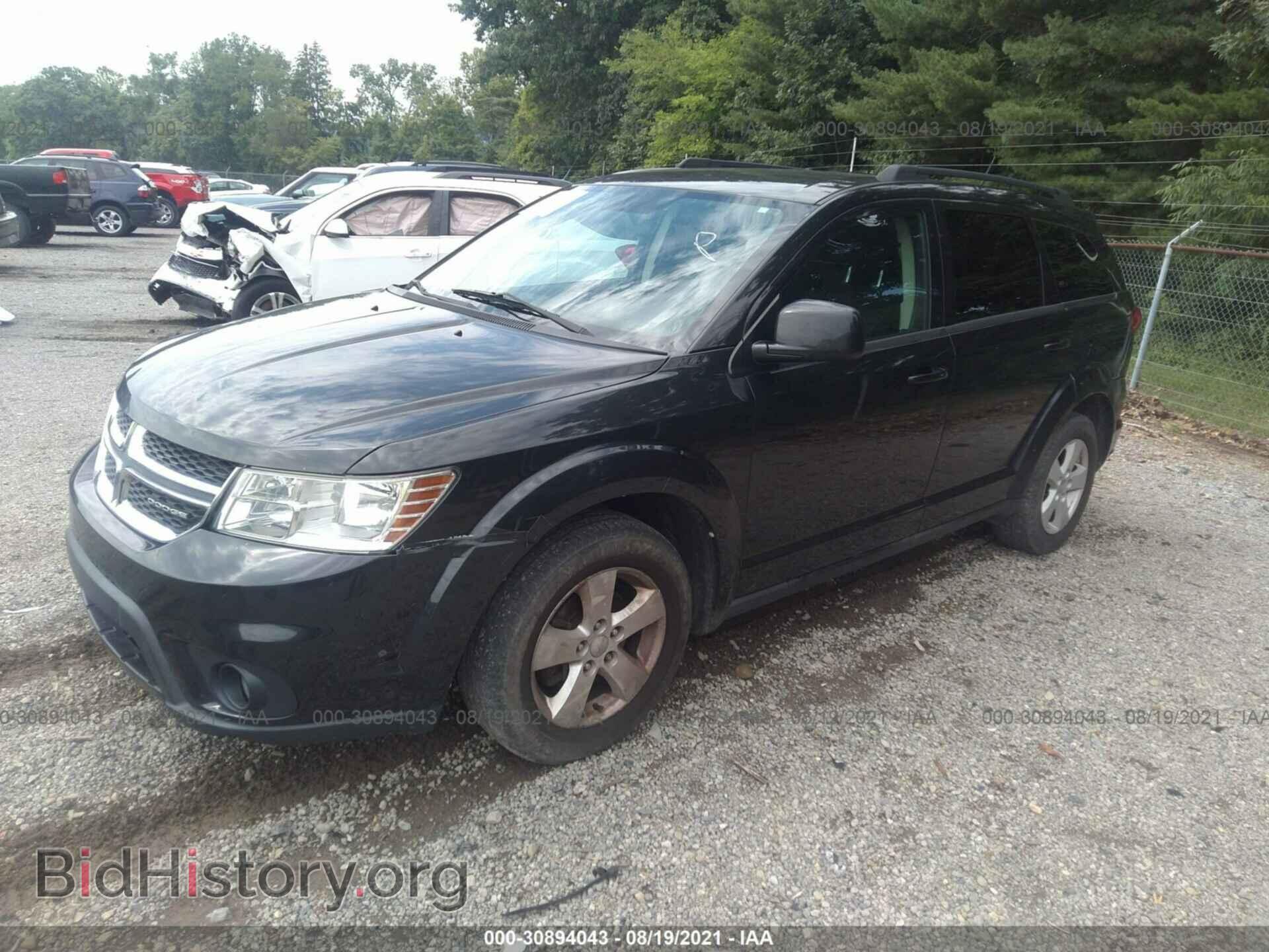 2011 DODGE JOURNEY - VIN: 3D4PH1FG3BT528951 - Фото 2