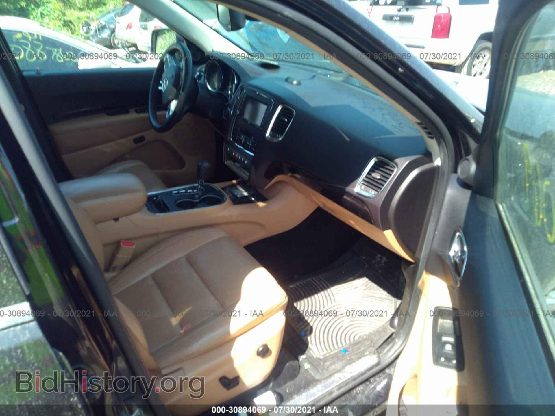 2013 DODGE DURANGO - VIN: 1C4RDHEG0DC679630 - Photo 5