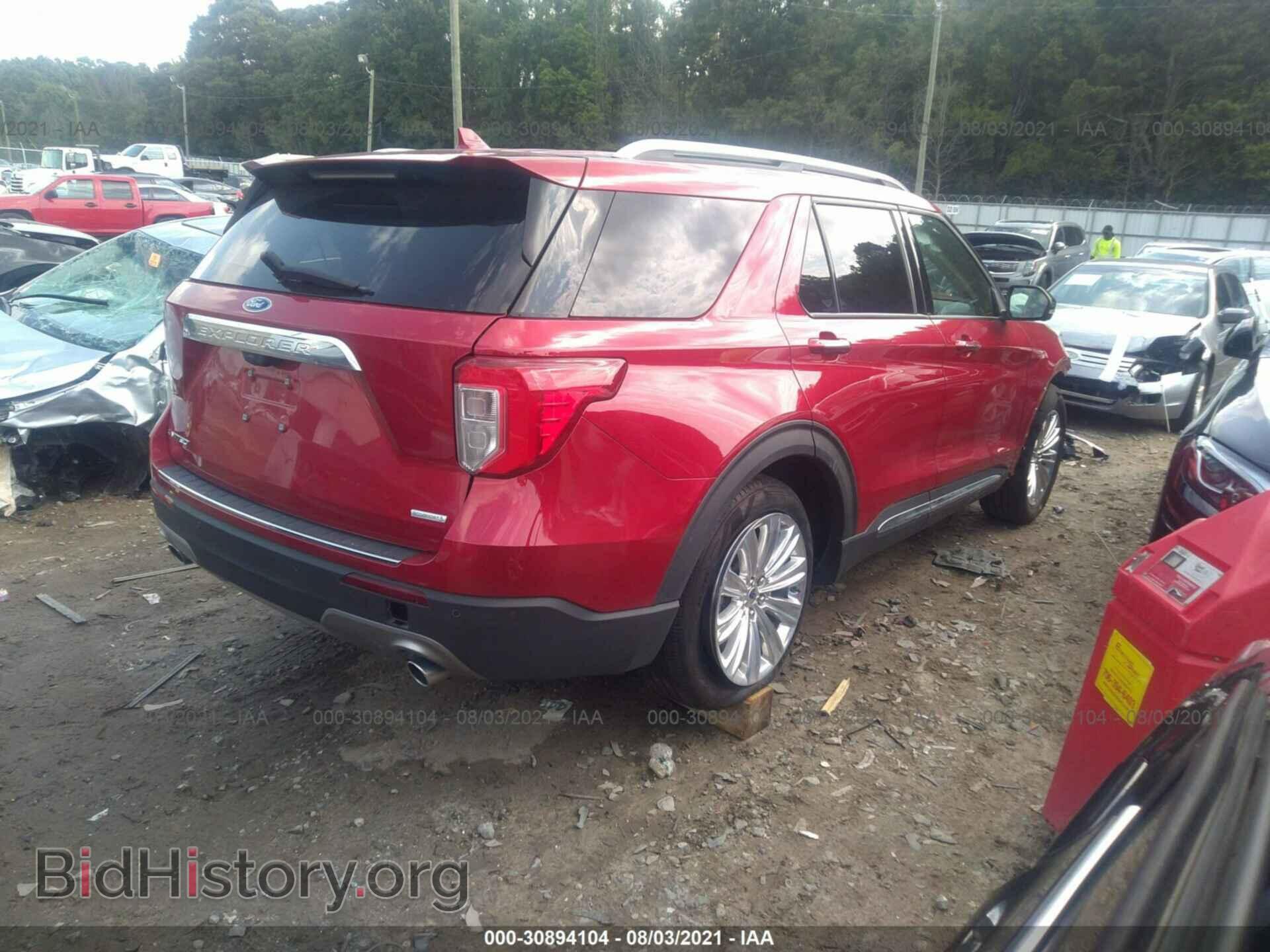 2020 FORD EXPLORER - VIN: 1FMSK7FH3LGA09663 - Фото 4