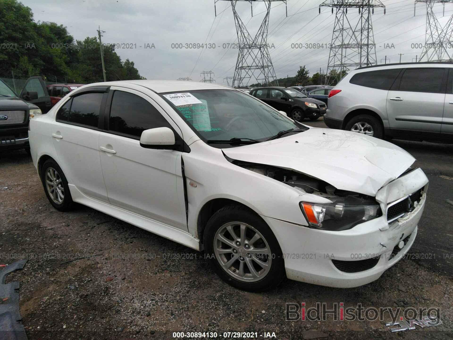 Photo JA32U2FU1BU039662 - MITSUBISHI LANCER 2011