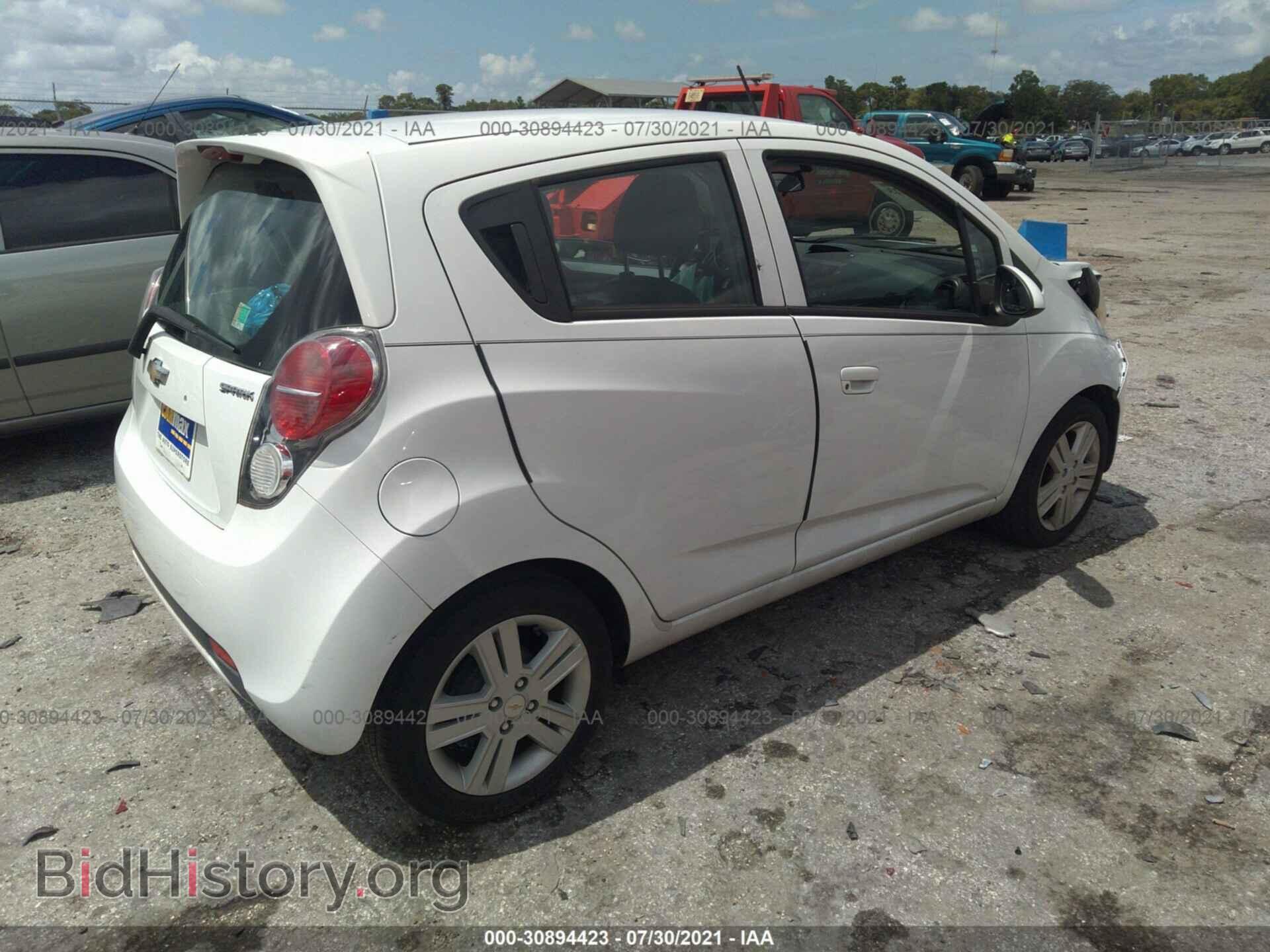 2014 CHEVROLET SPARK - VIN: KL8CB6S94EC567610 - Фото 4