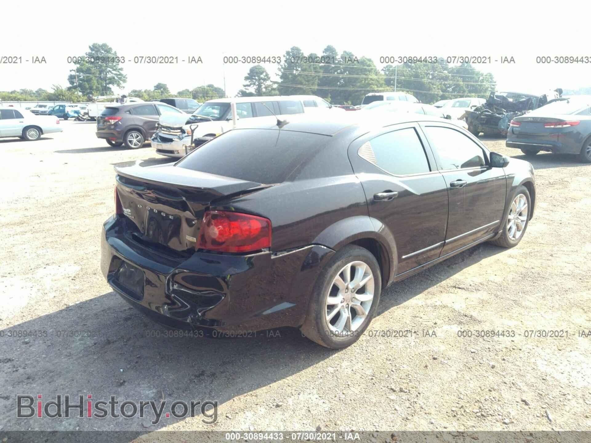 2013 DODGE AVENGER - VIN: 1C3CDZBG7DN562930 - Фото 4