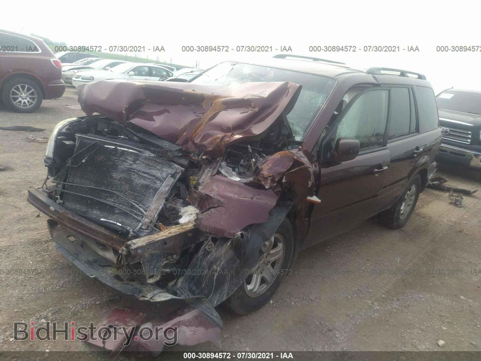 2007 HONDA PILOT - VIN: 2HKYF18767H513758 - Фото 2