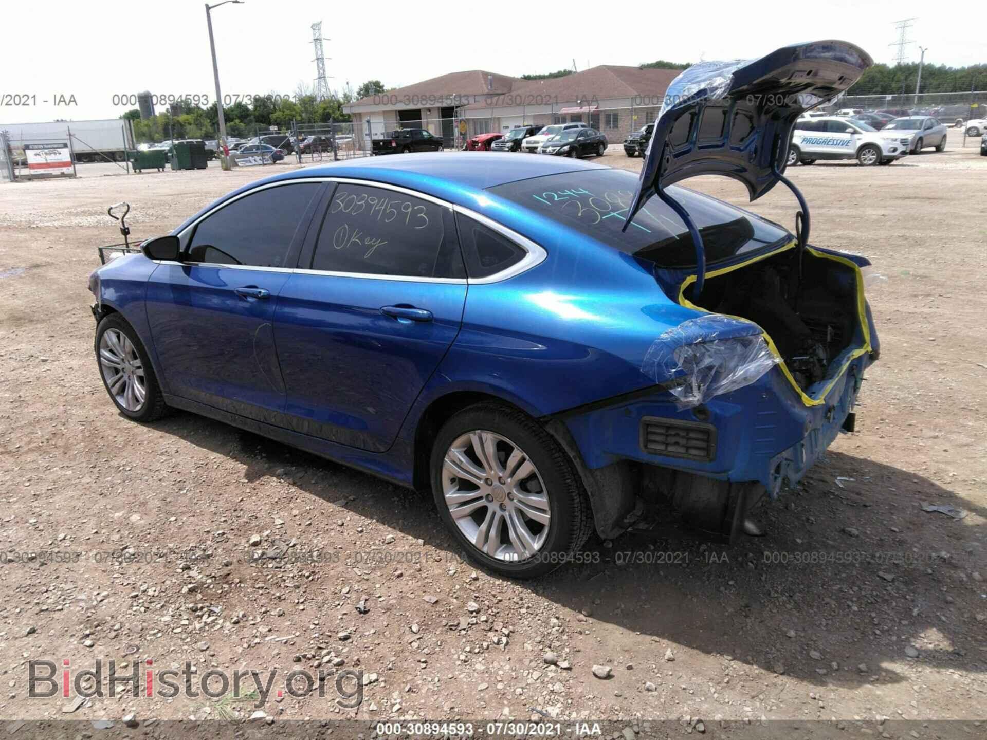 2015 CHRYSLER 200 - VIN: 1C3CCCABXFN683282 - Photo 3
