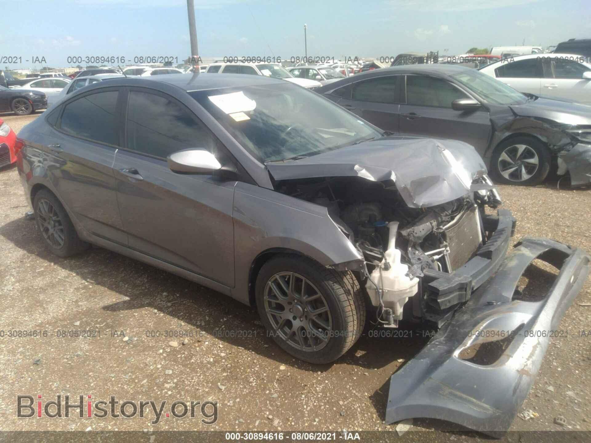Фотография KMHCU4AE9GU099788 - HYUNDAI ACCENT 2016