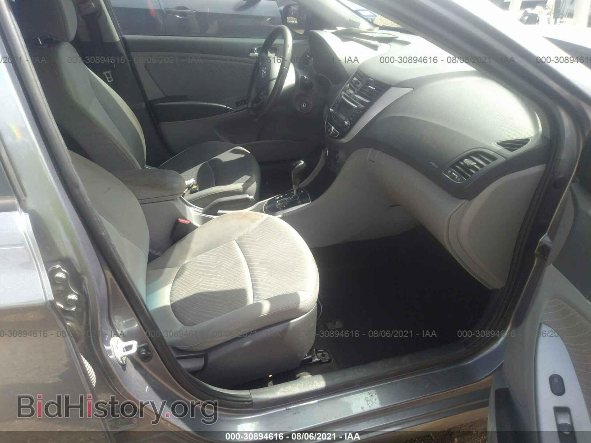 2016 HYUNDAI ACCENT - VIN: KMHCU4AE9GU099788 - Фото 8