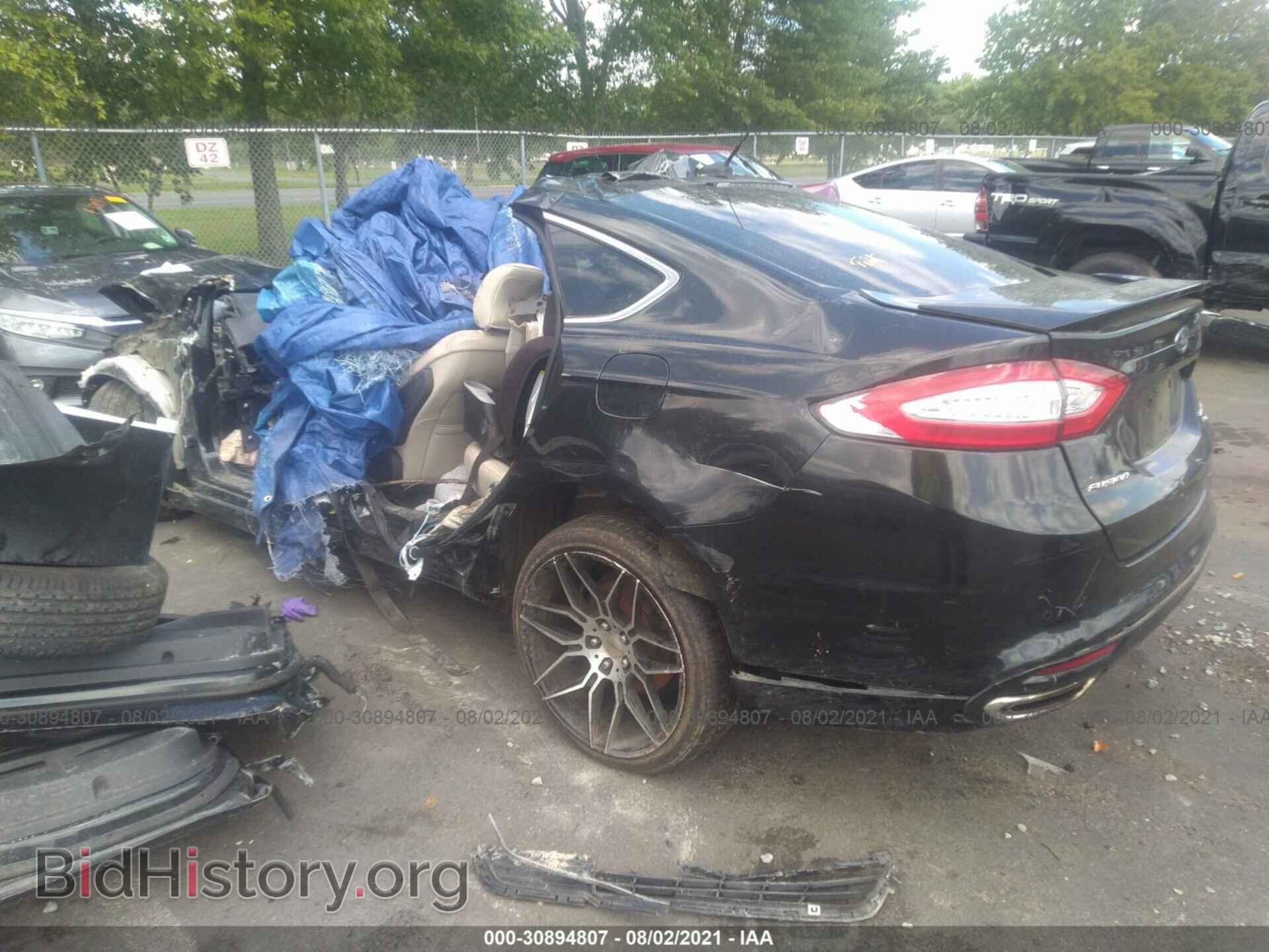 2015 FORD FUSION - VIN: 3FA6P0K98FR176455 - Фото 3