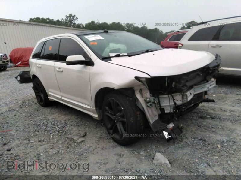 2014 Ford EDGE Sport (VIN 2FMDK4AK2EBB13419) — фото 1 из 11, IAAI, повреждение: биологическое загрязнение