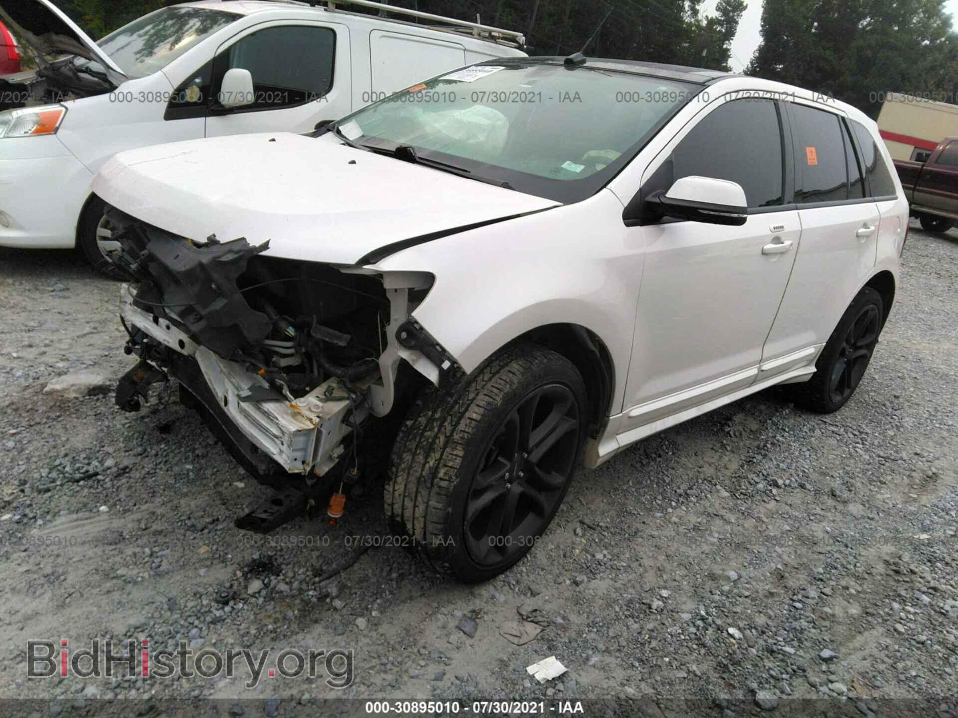 2014 FORD EDGE - VIN: 2FMDK4AK2EBB13419 - Фото 2
