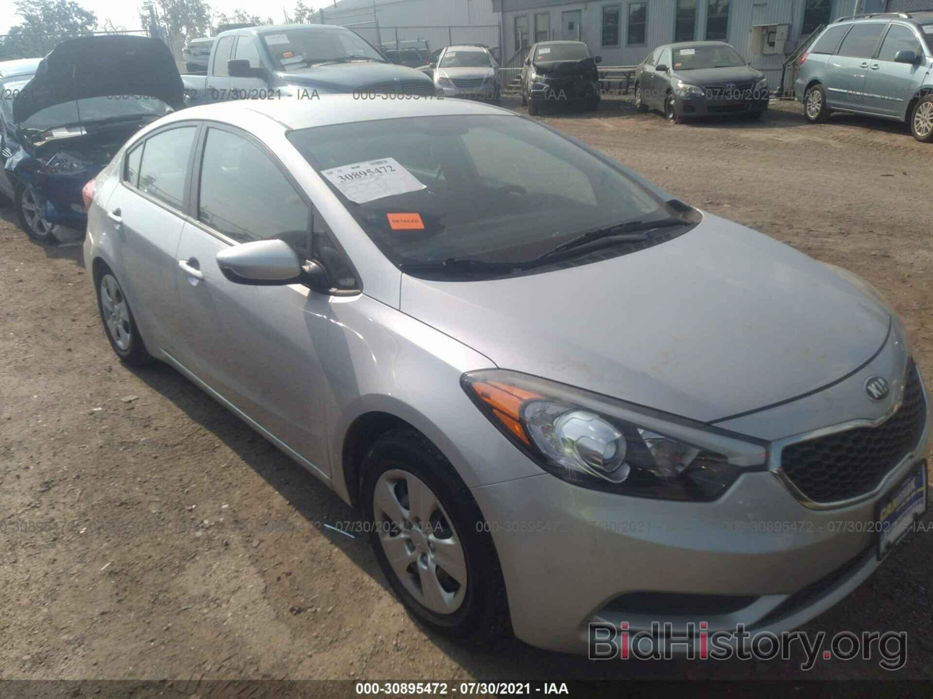 Photo KNAFK4A60F5400809 - KIA FORTE 2015