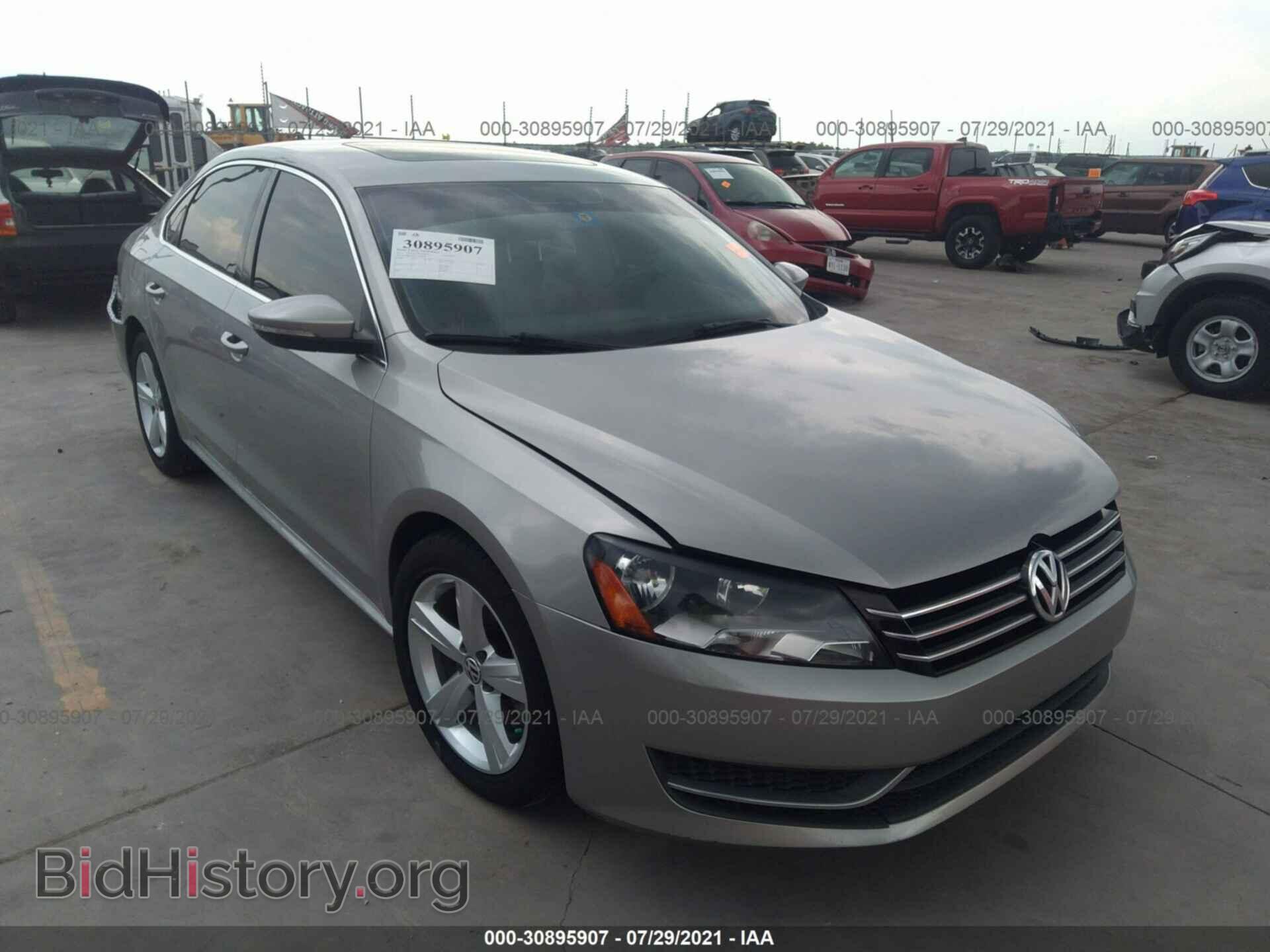 Photo 1VWBH7A36CC018084 - VOLKSWAGEN PASSAT 2012