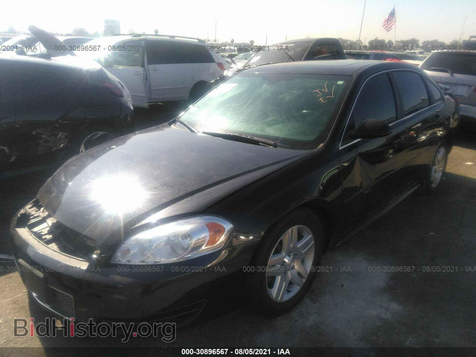 2013 CHEVROLET IMPALA - VIN: 2G1WG5E38D1127085 - Фото 2