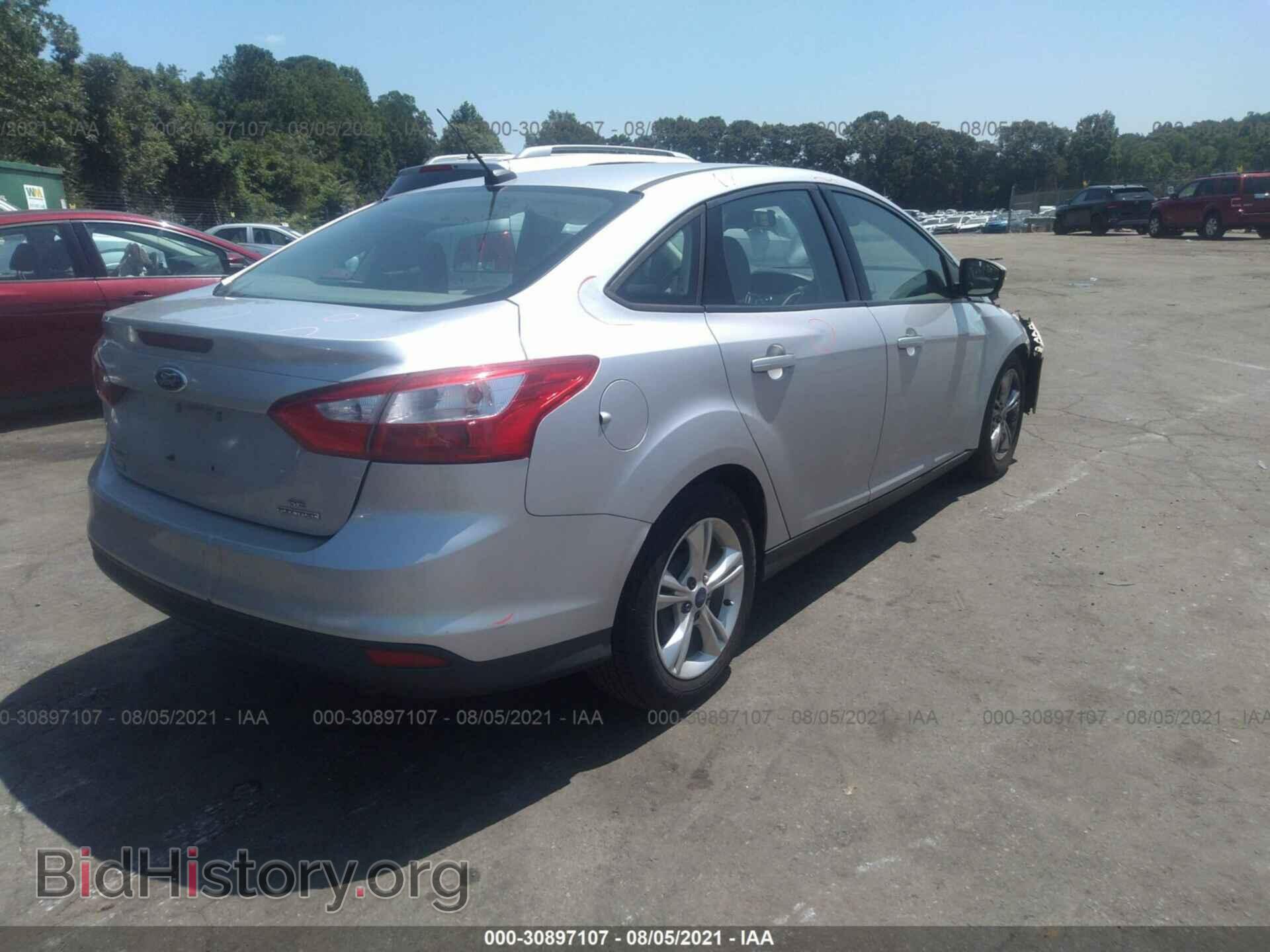 2014 FORD FOCUS - VIN: 1FADP3F28EL233322 - Фото 4