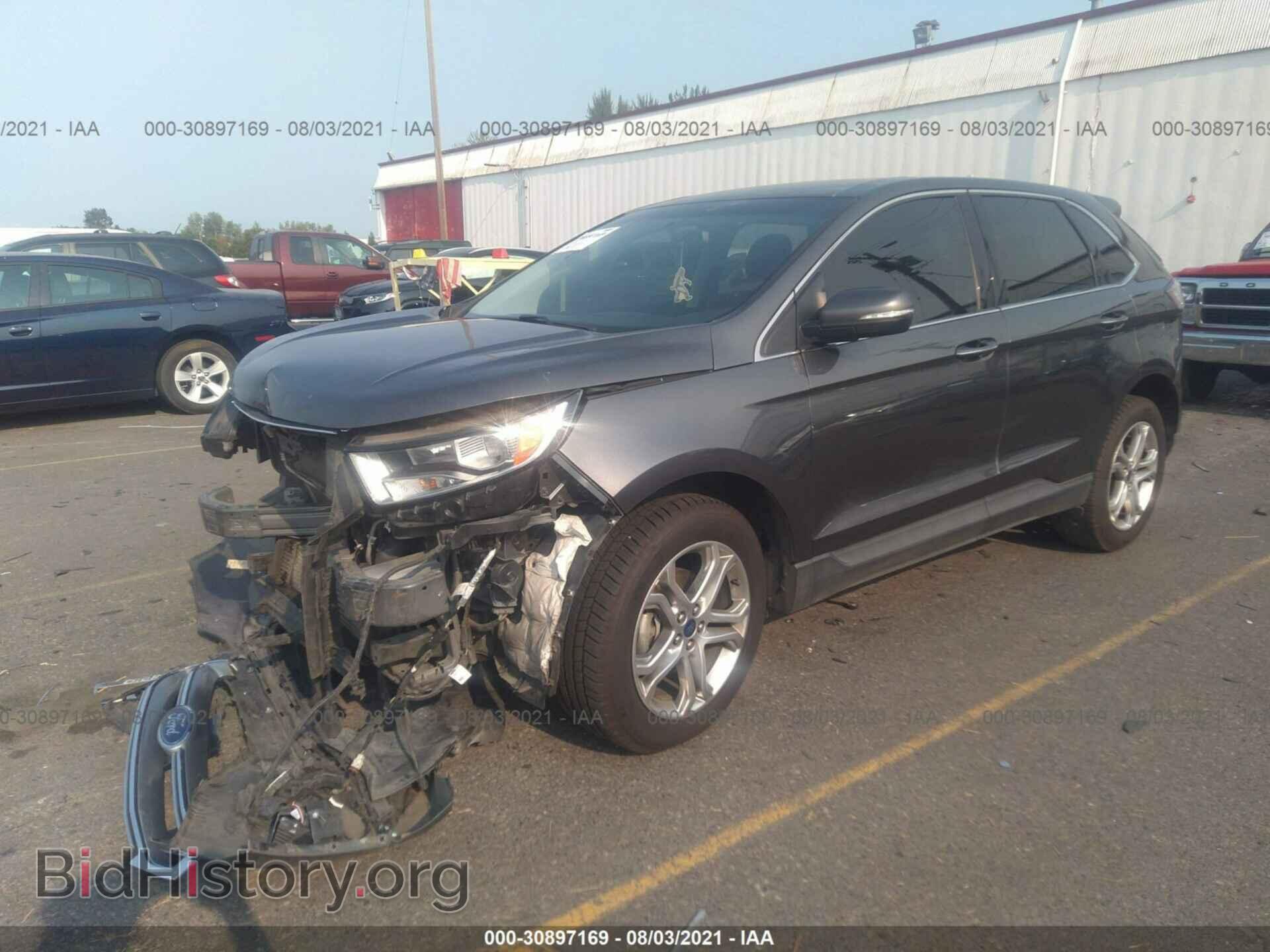 2016 FORD EDGE - VIN: 2FMPK3K97GBB06682 - Фото 2
