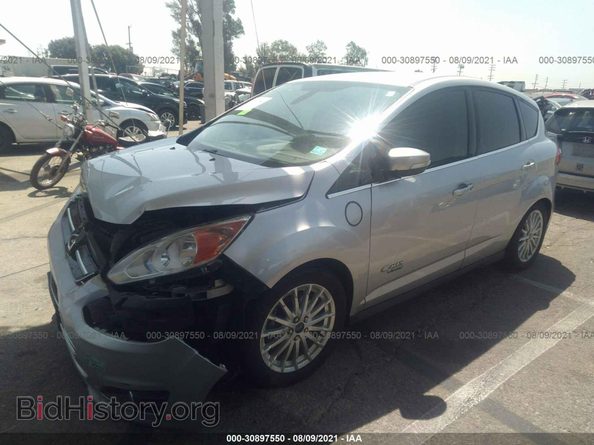 2013 FORD C-MAX ENERGI - VIN: 1FADP5CU5DL555240 - Фото 2