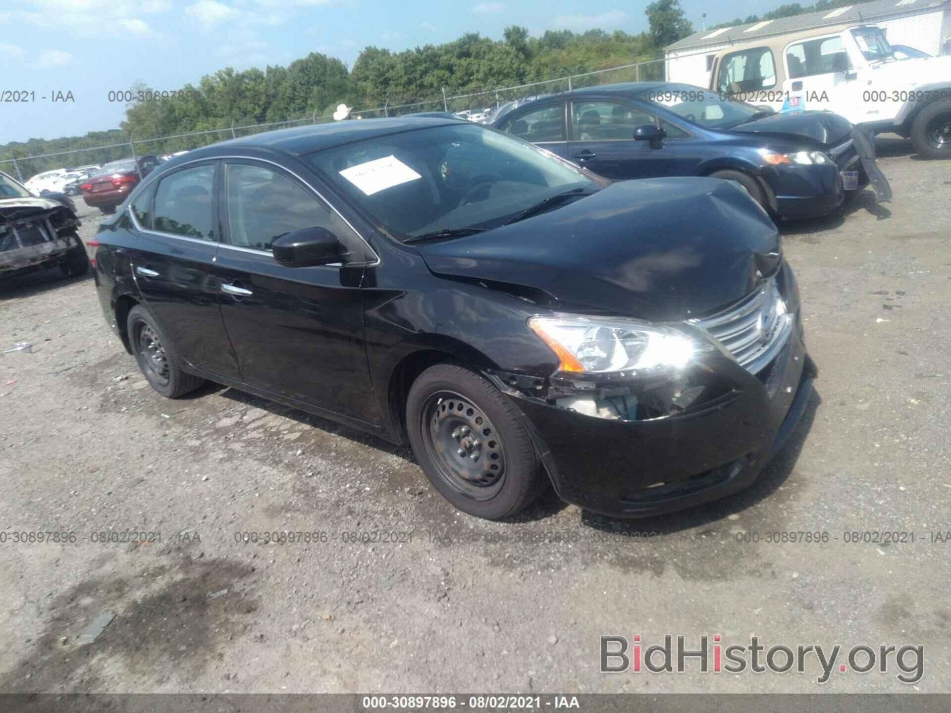 Photo 3N1AB7AP5EL613831 - NISSAN SENTRA 2014