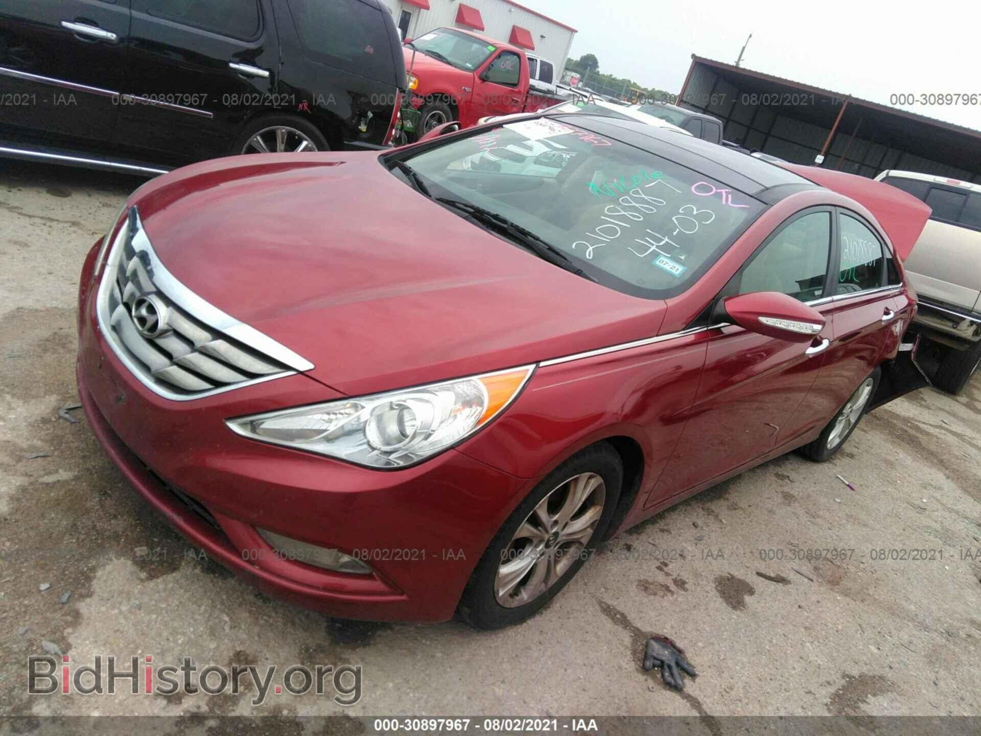 2013 HYUNDAI SONATA - VIN: 5NPEC4AC4DH614801 - Фото 2