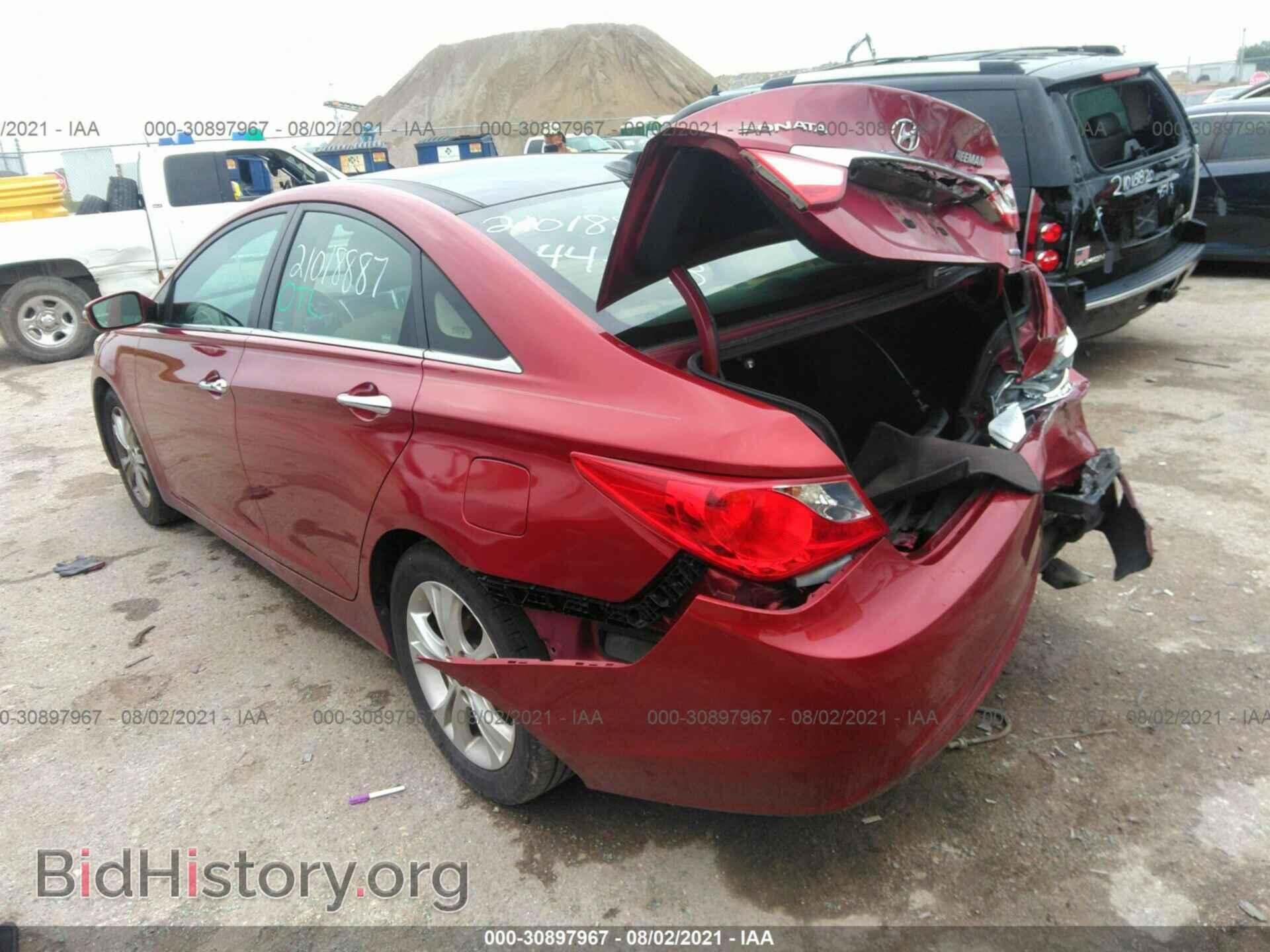 2013 HYUNDAI SONATA - VIN: 5NPEC4AC4DH614801 - Фото 3