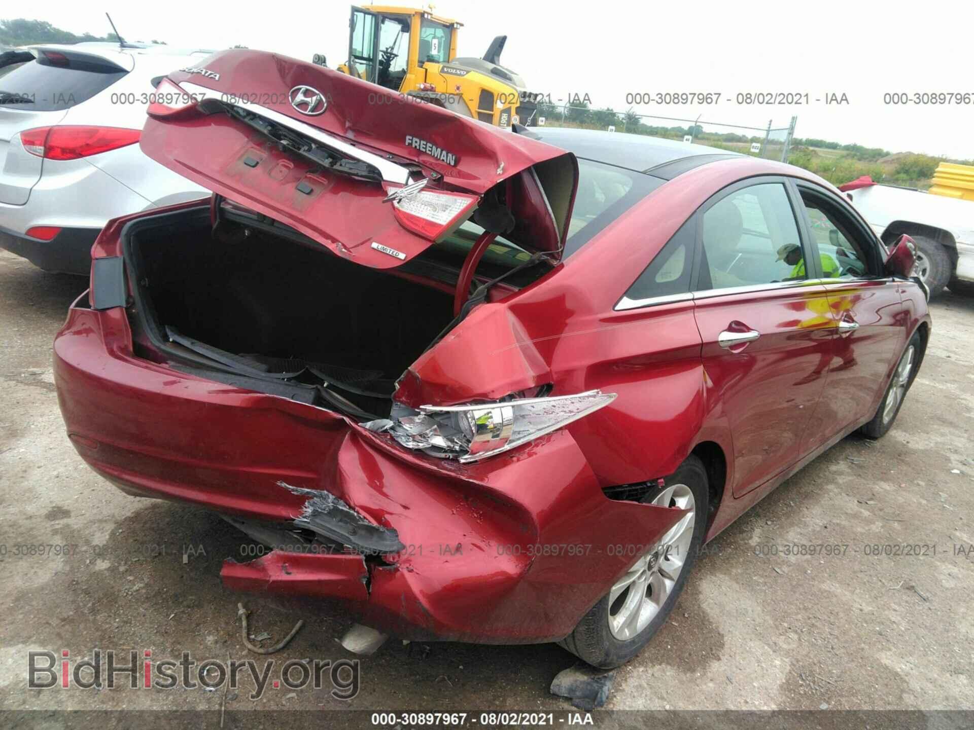 2013 HYUNDAI SONATA - VIN: 5NPEC4AC4DH614801 - Фото 4