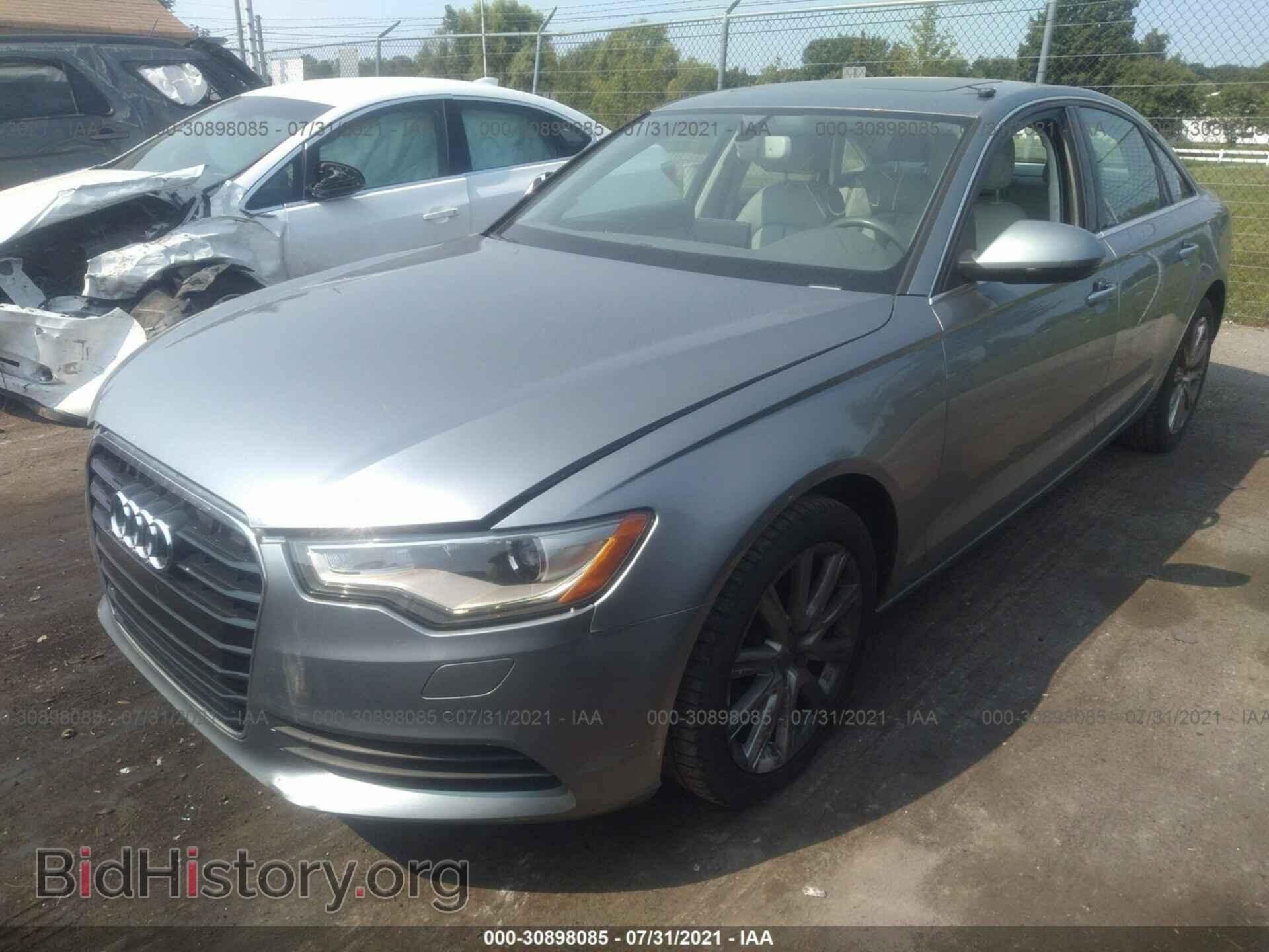 2013 AUDI A6 - VIN: WAUDFAFC2DN116264 - Фото 2