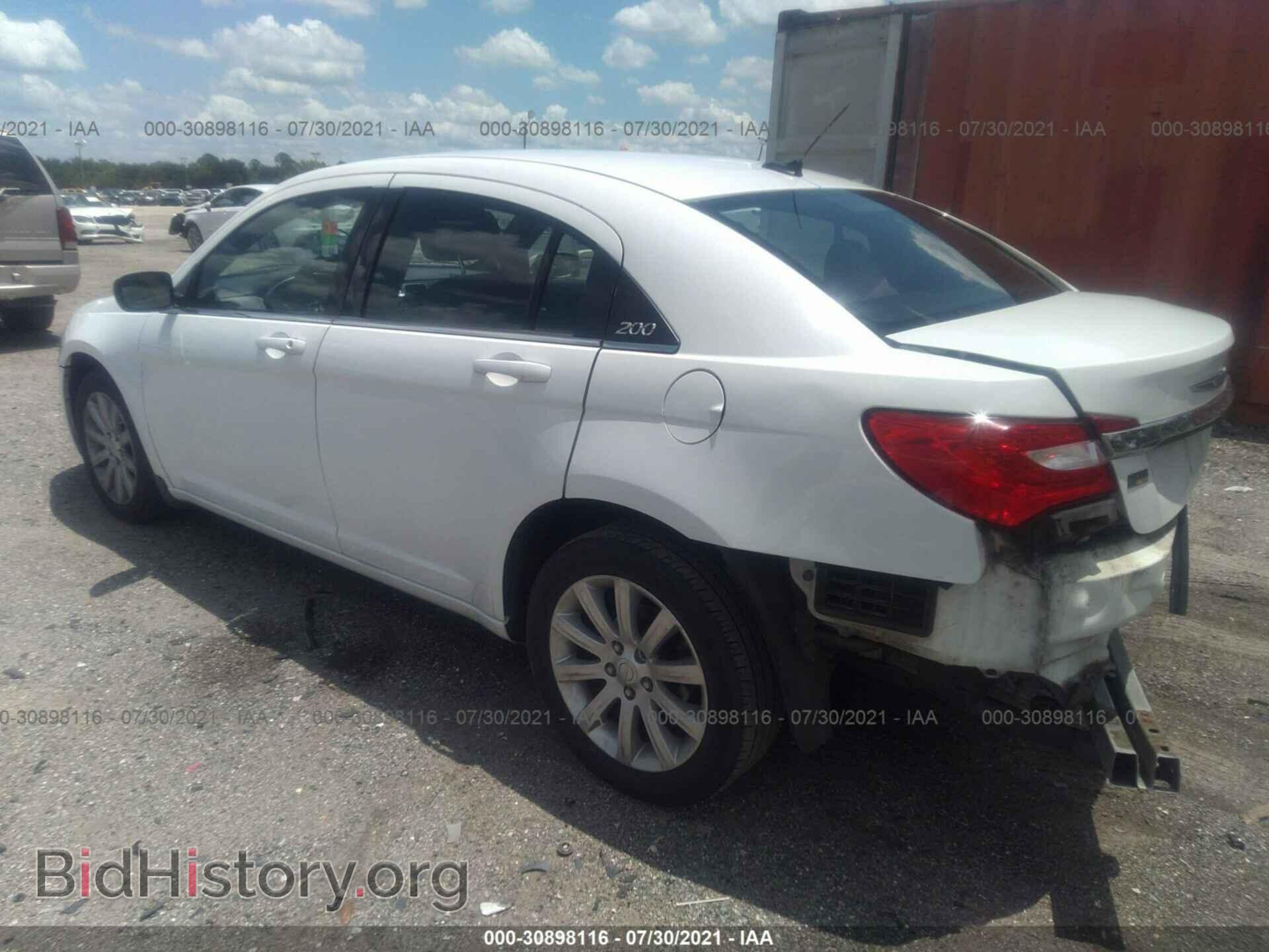 2012 CHRYSLER 200 - VIN: 1C3CCBBG3CN241928 - Фото 3