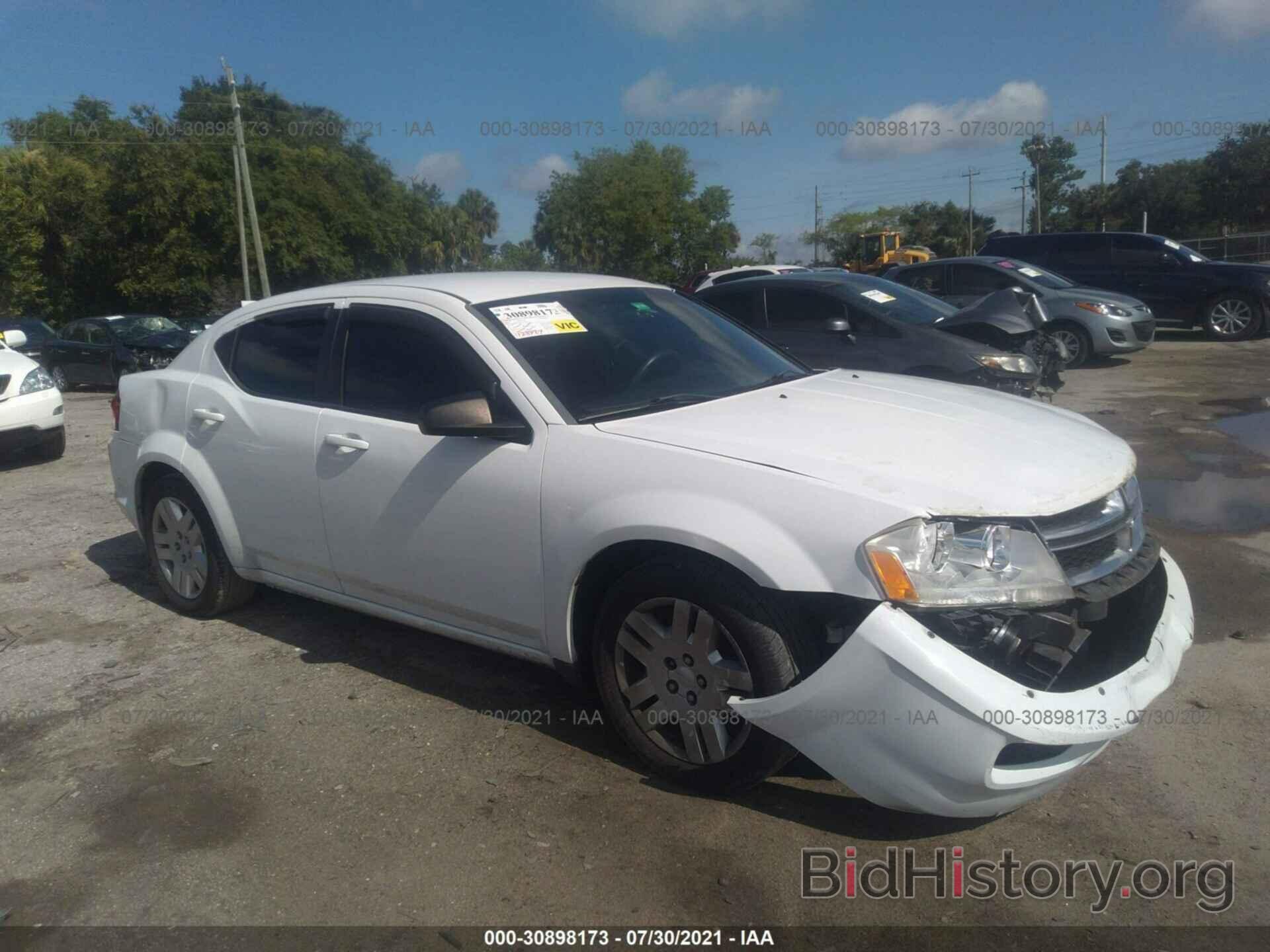 Photo 1C3CDZAB8EN147137 - DODGE AVENGER 2014