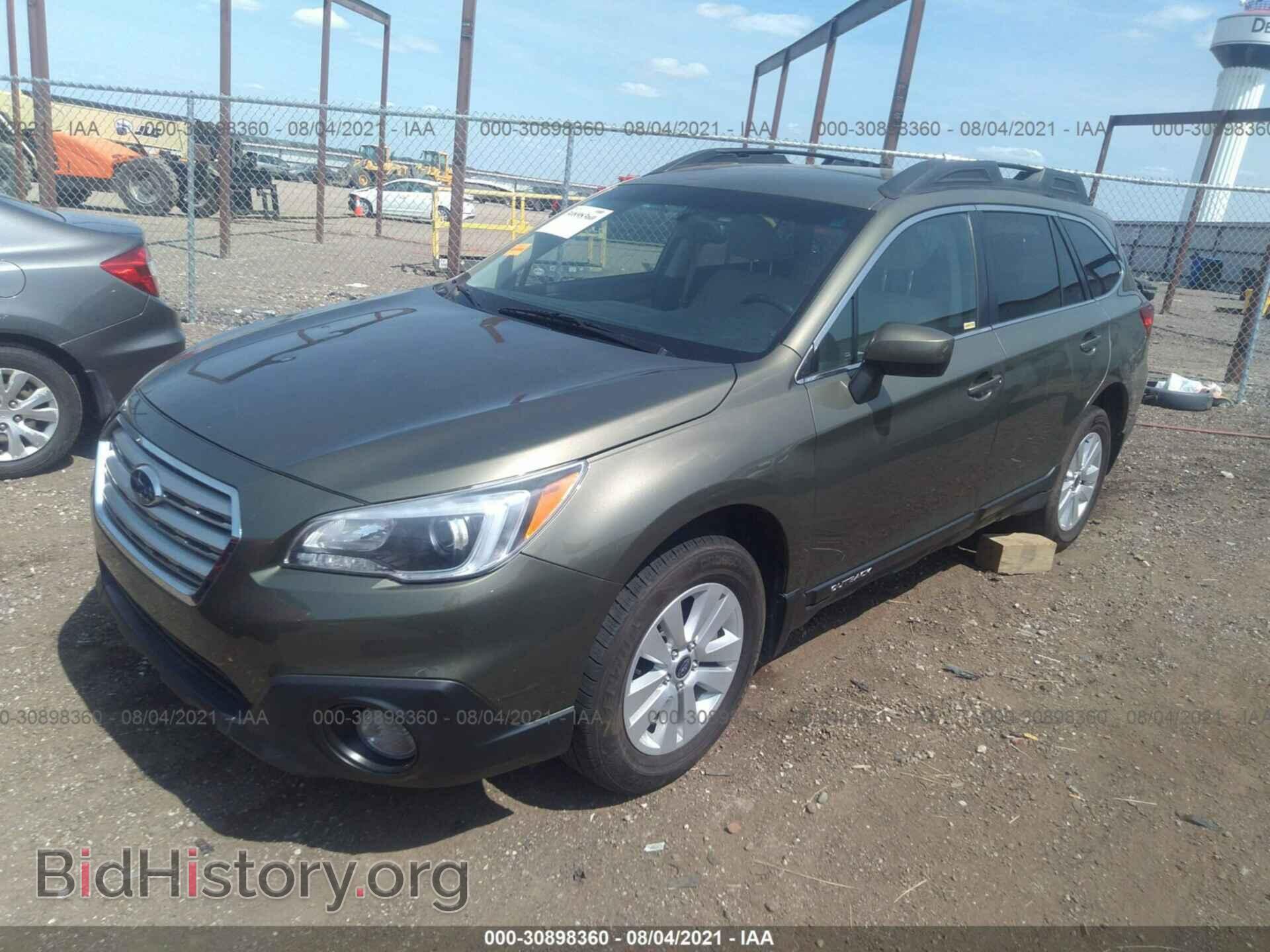 2016 SUBARU OUTBACK - VIN: 4S4BSBCC0G3237449 - Фото 2