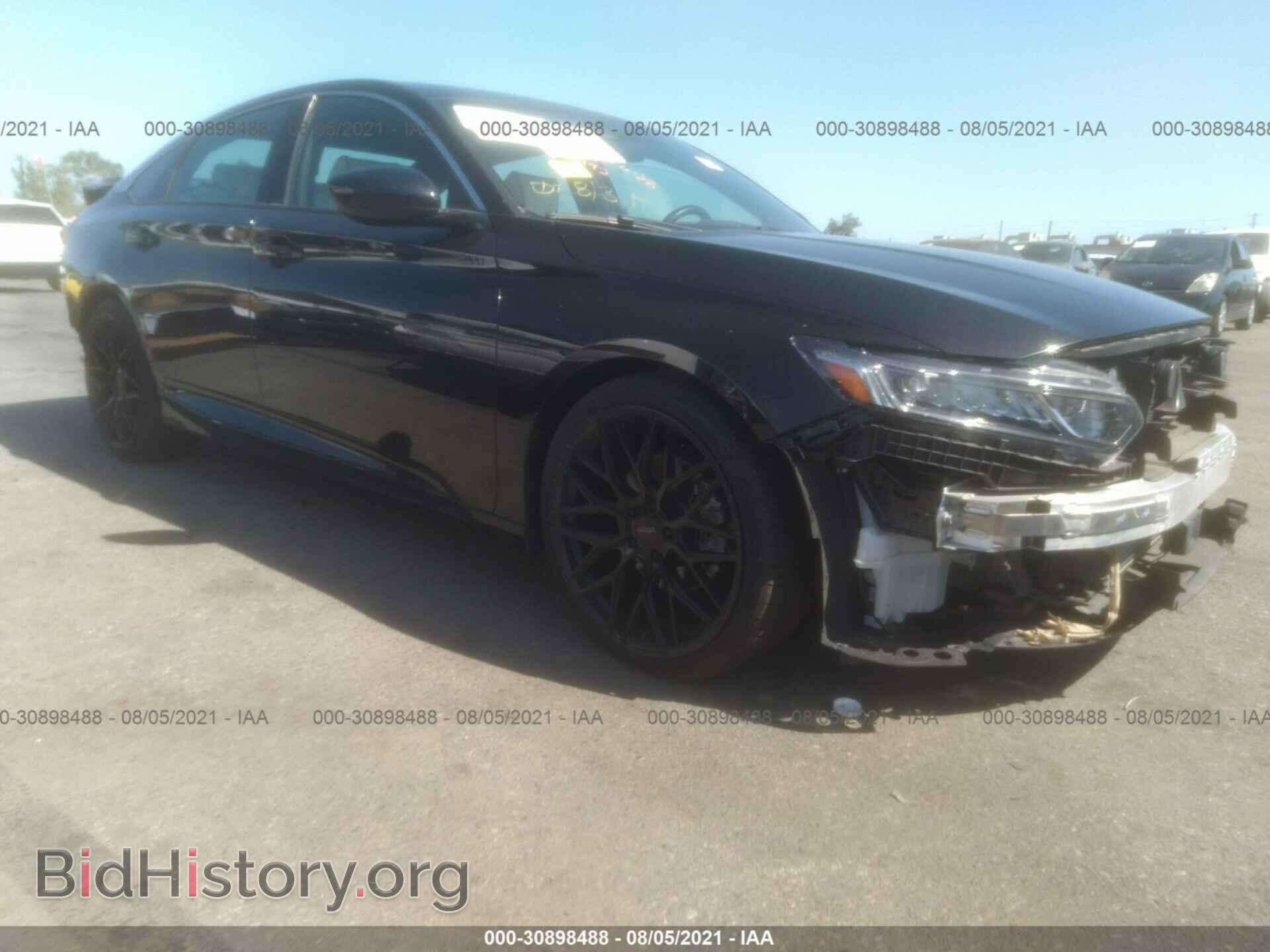 Photo 1HGCV1F36LA081690 - HONDA ACCORD SEDAN 2020