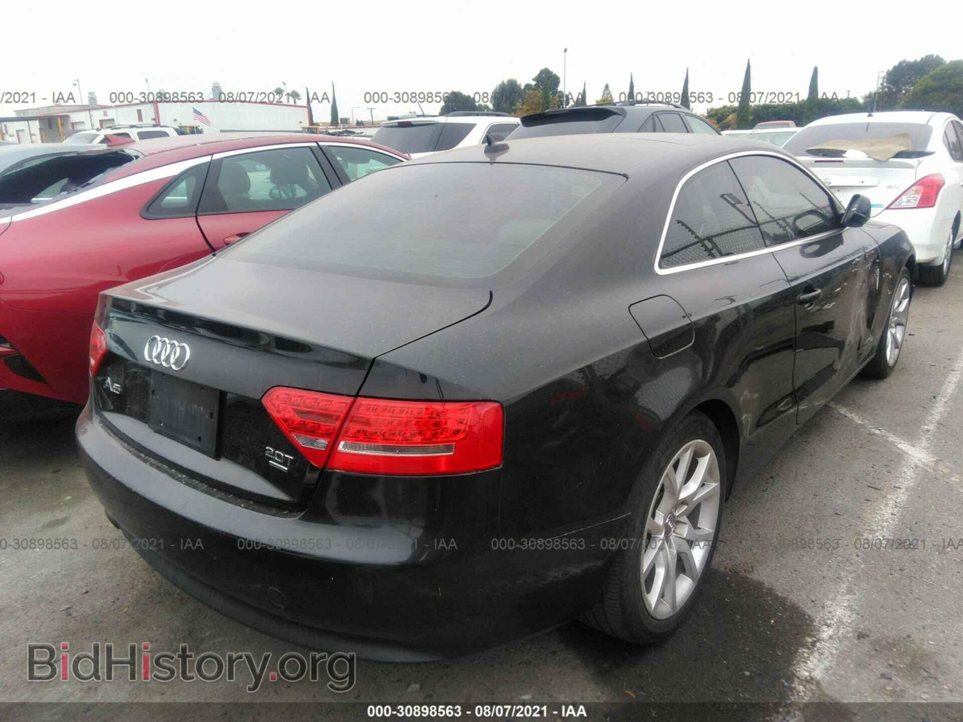 2012 AUDI A5 - VIN: WAULFAFRXCA022087 - Фото 4
